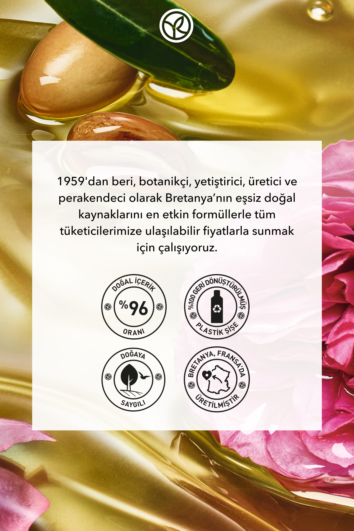 لوسیون مرطوب کننده بدن ارگان شرقی گل 390 میلی لیتر ایوروشه Yves Rocher