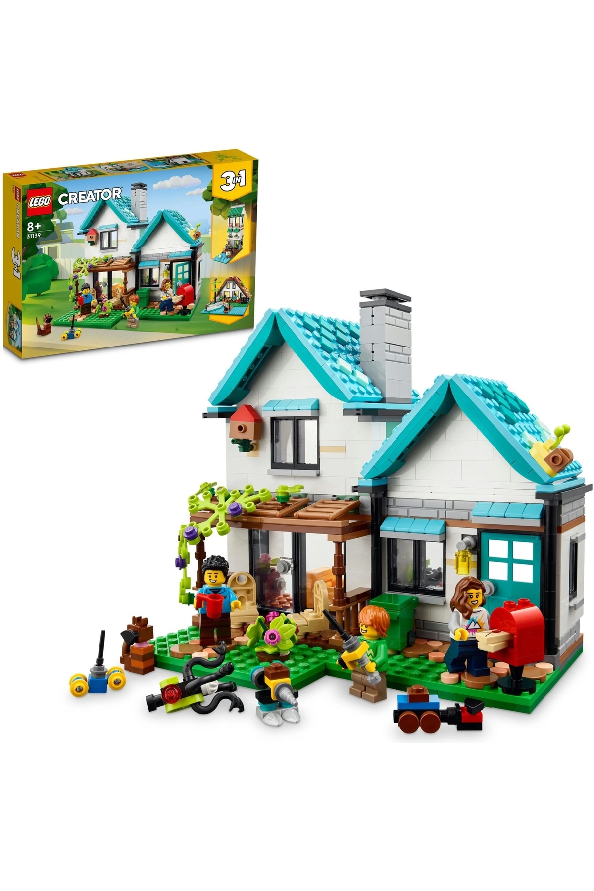 لگو و اسباب بازی های ساخت محور ® CREATOR CUTE HOUSE 31139 808 قطعه اورجینال LEGO