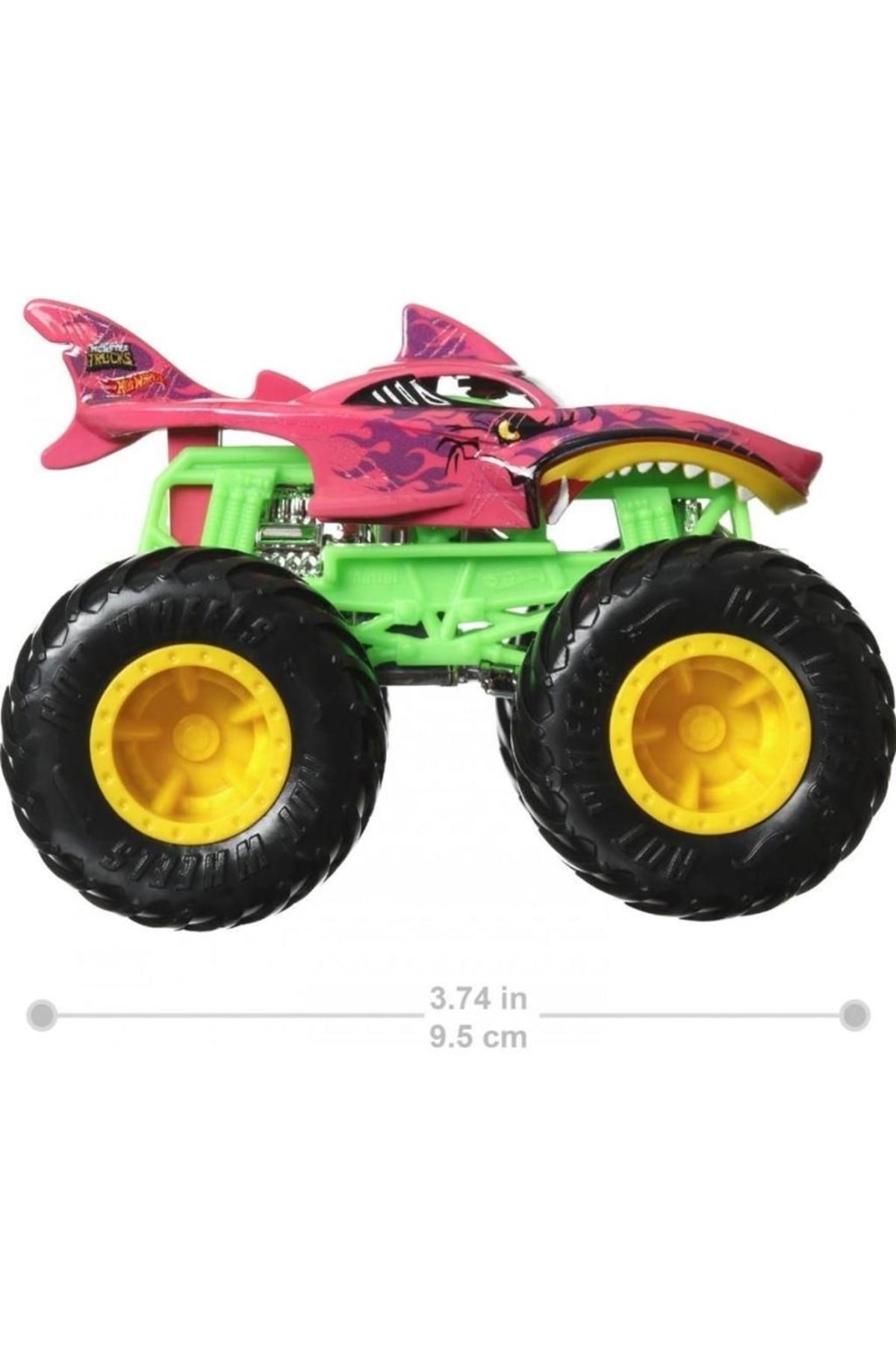 ماشین اسباب بازی HGX06 هیولا کامیون های تغییر رنگ وسایل نقلیه کوسه خراب HGX09 از ترکیه HOT WHEELS