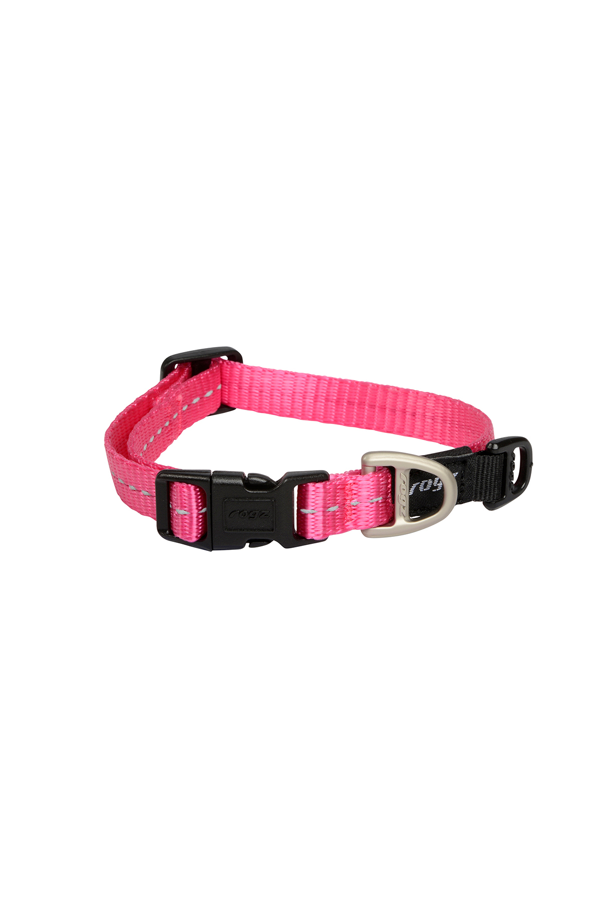 قلاده گردنی سگ راگز Rogz مدل Utility Collar، صورتی