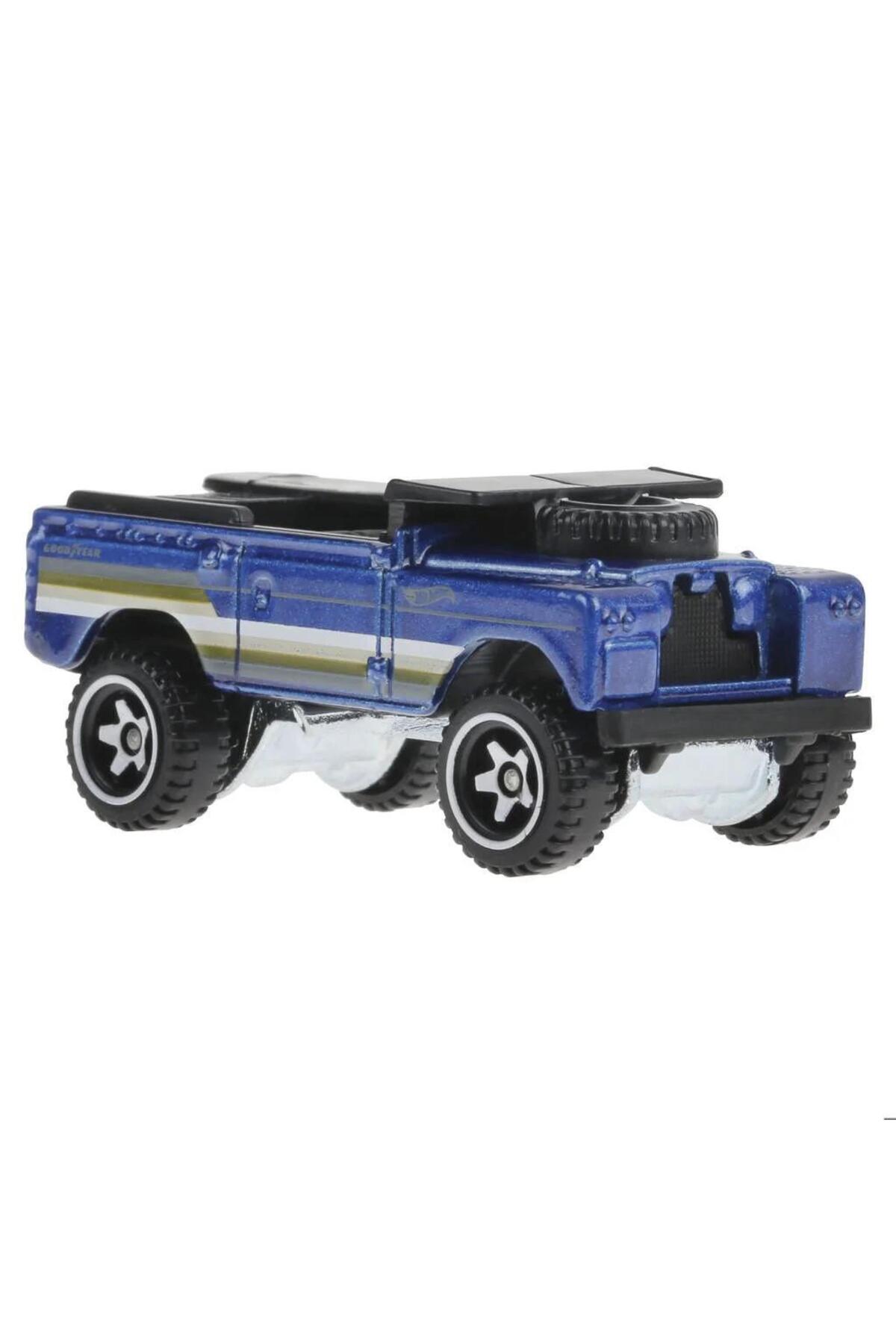 ماشین اسباب بازی SINGLE CARS LAND ROVER SERIES II HTD41 هات ویلز اورجینال HOT WHEELS