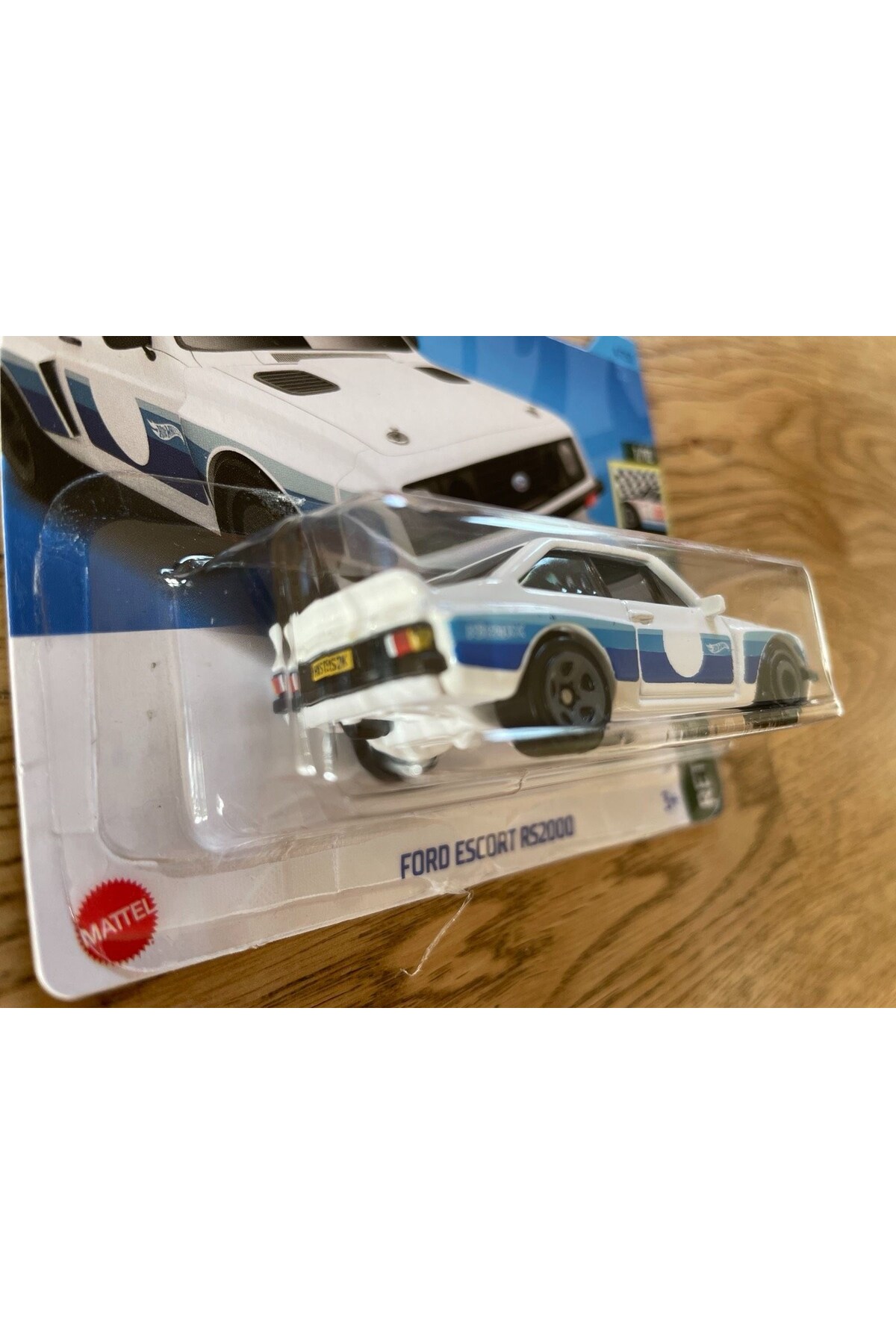ماشین اسباب بازی FORD ESCORT RS2000 RACING CARS HKG25 هات ویلز اورجینال HOT WHEELS