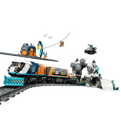 مجموعه ساختنی لگو LEGO سیتی City قطار اکسپرس قطب شمال کاشفان مدل 60470، ۱۵۱۷ قطعه