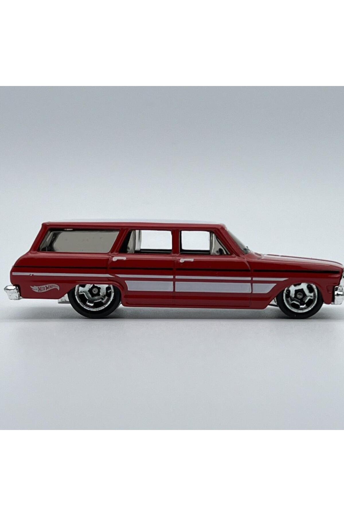 ماشین اسباب بازی SINGES 64 CHEVY NOVA WAGON HKH70 هات ویلز اورجینال HOT WHEELS