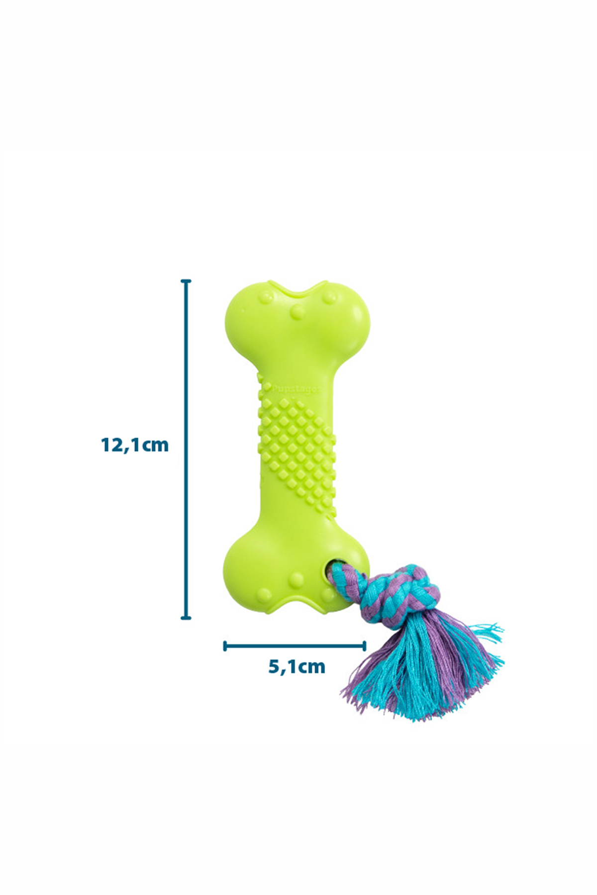 استخوان جویدنی سگ پتی‌استیجز PetStages Orka Bone، سایز Small، چندرنگ