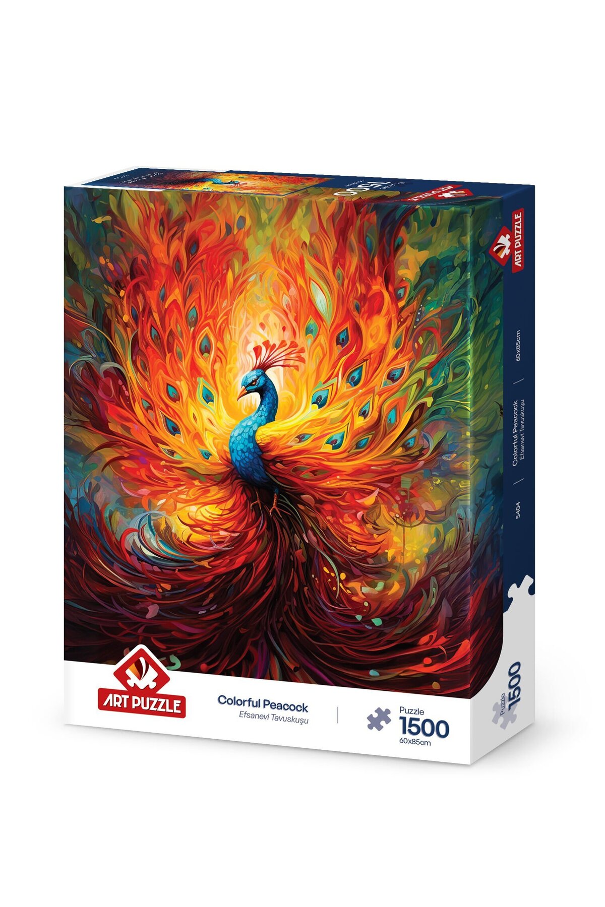 پازل طاووس افسانه ای 1500 قطعه اورجینال ارت Art Puzzle