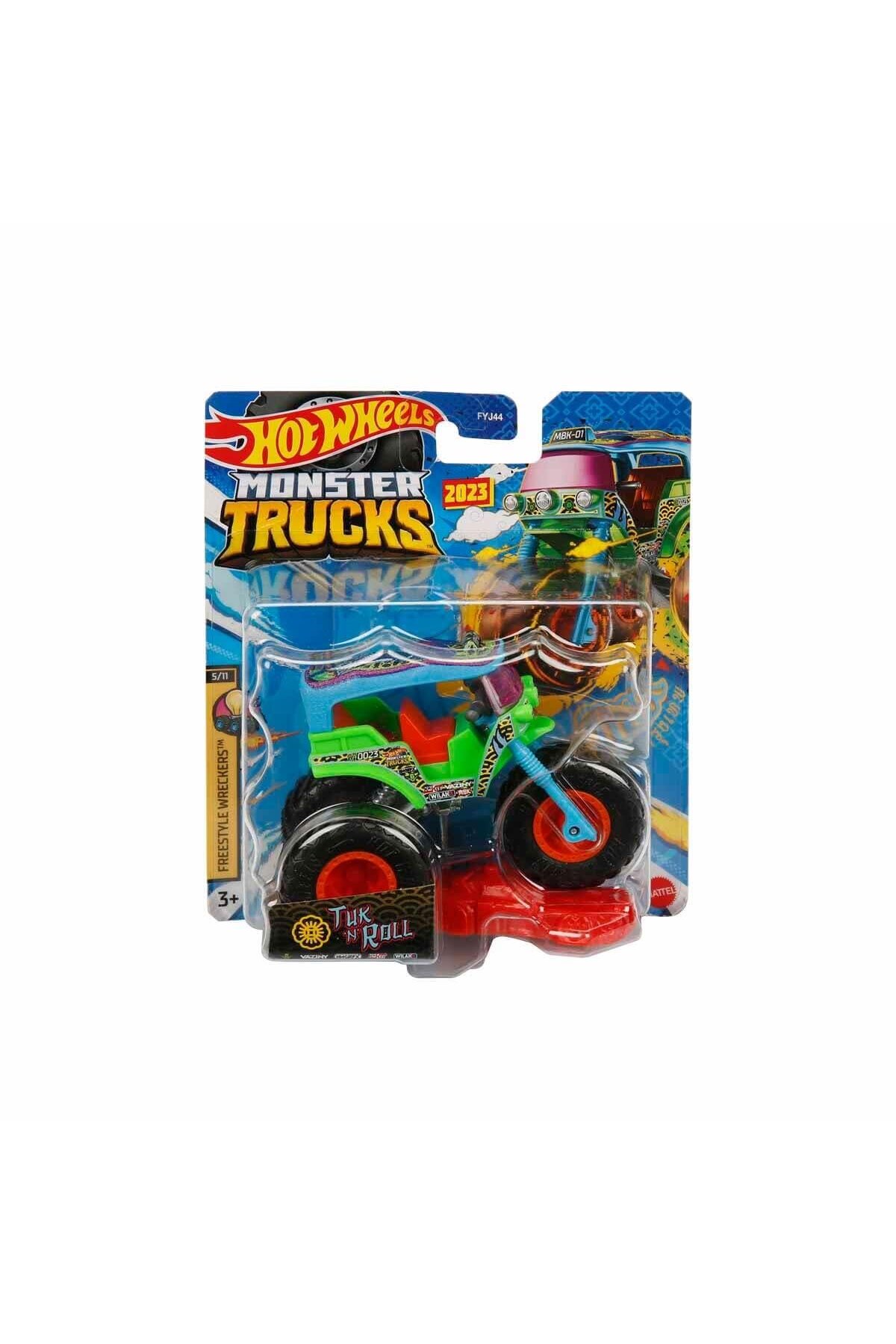 ماشین اسباب بازی MONSTER TRUCKS 1:64 CARS MEGA WREX از ترکیه HOT WHEELS