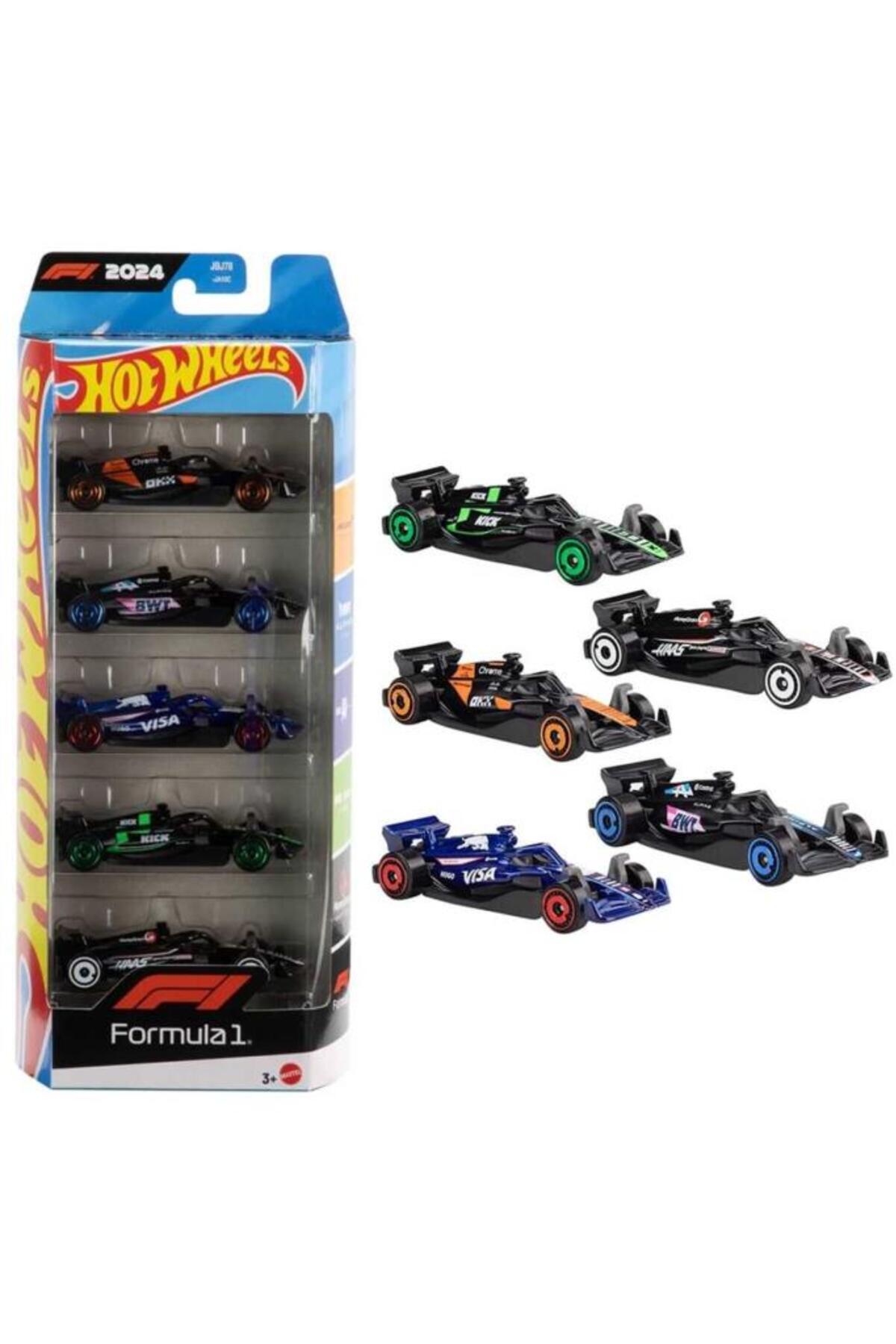 ماشین اسباب بازی فرمول 1 ست 5 مدل دارای مجوز از ترکیه HOT WHEELS