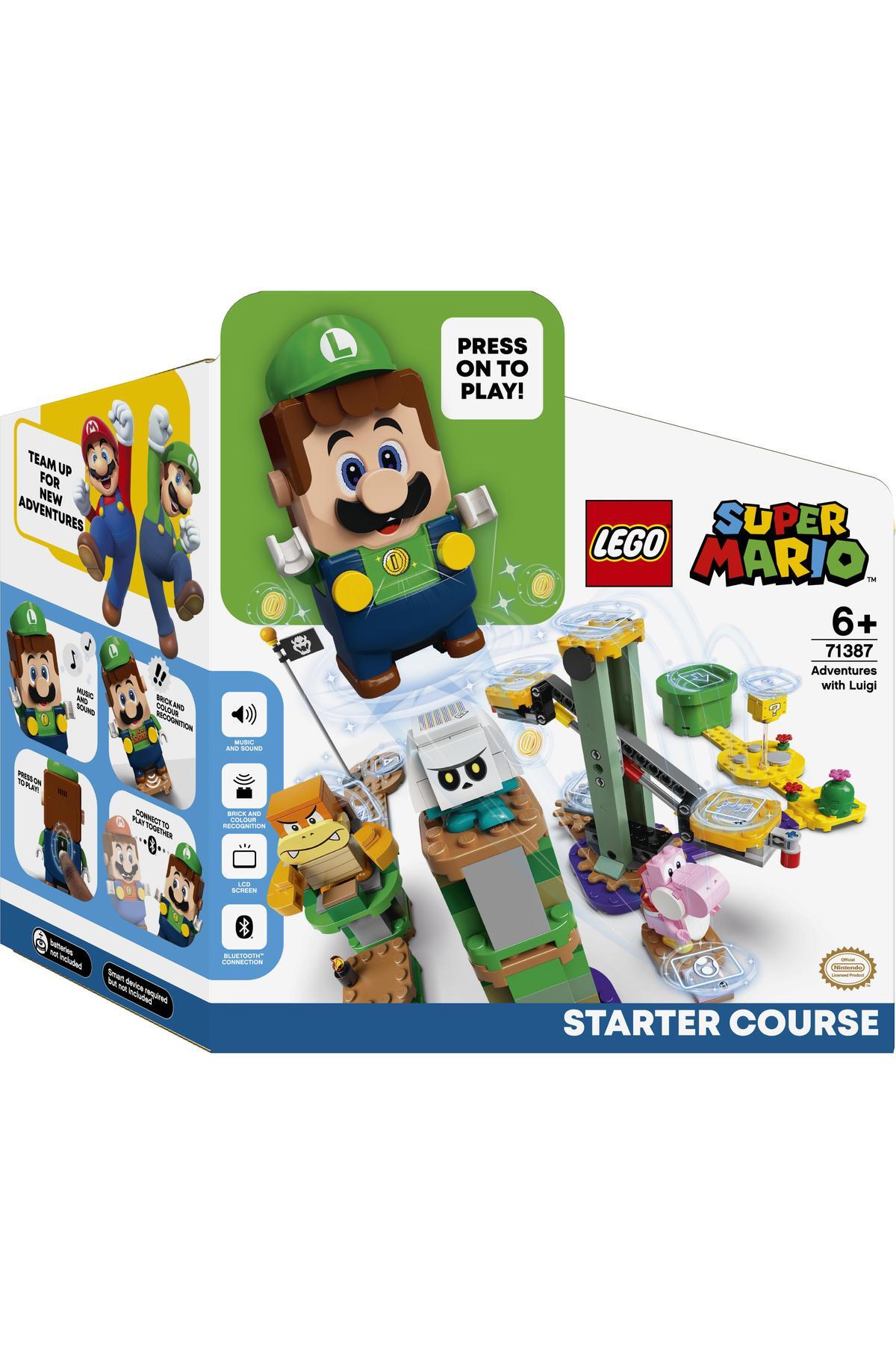 لگو و اسباب بازی های ساخت محور ® SUPER MARIO™ ADVENTURE STARTER SET WITH LUIGI 71387 ست ساختمانی برای کودکان 280 قطعه از ترکیه LEGO