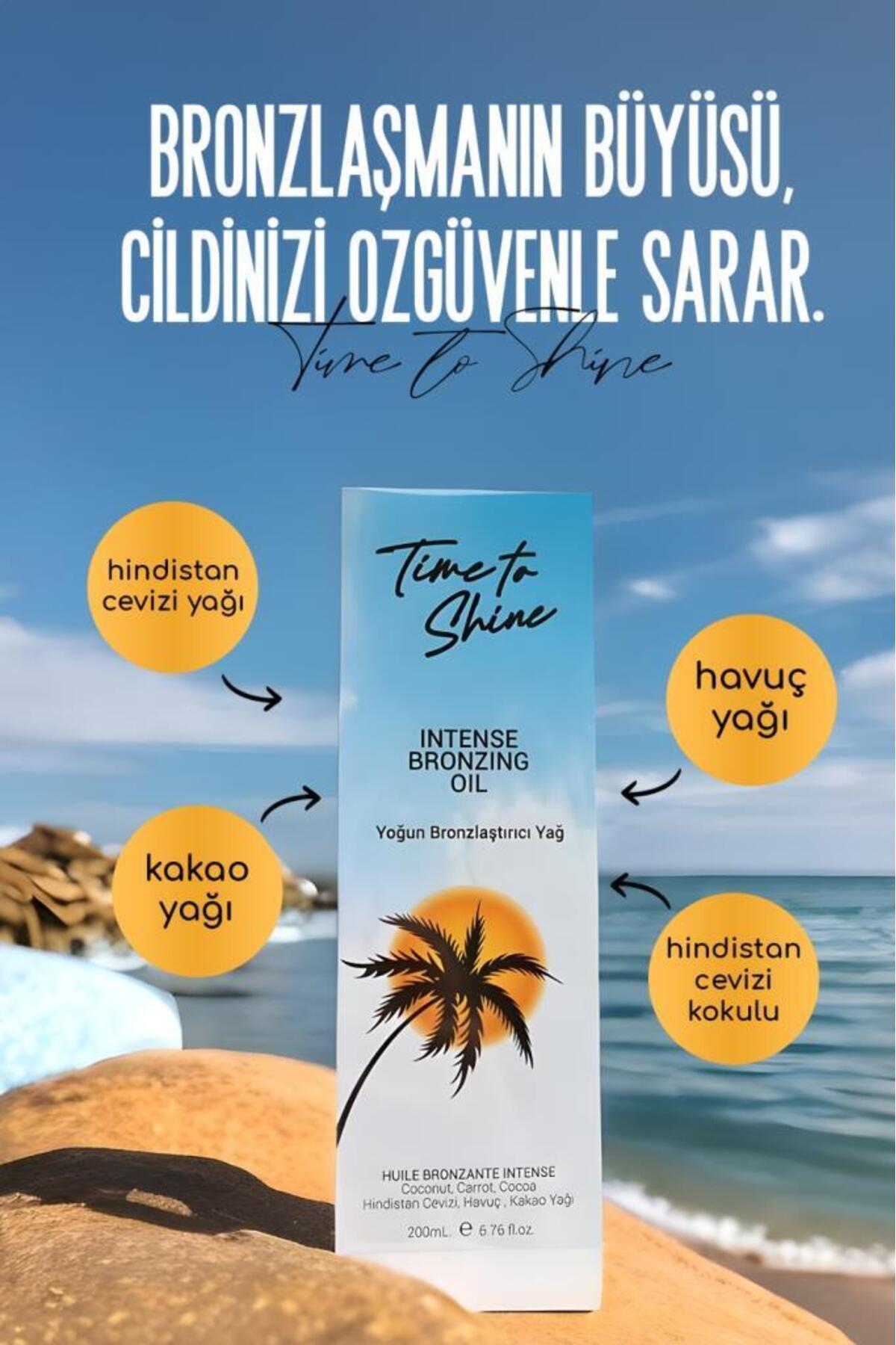 برنزه کننده SELIN OZBEY TANZING OIL SUN 200 میل time to shine