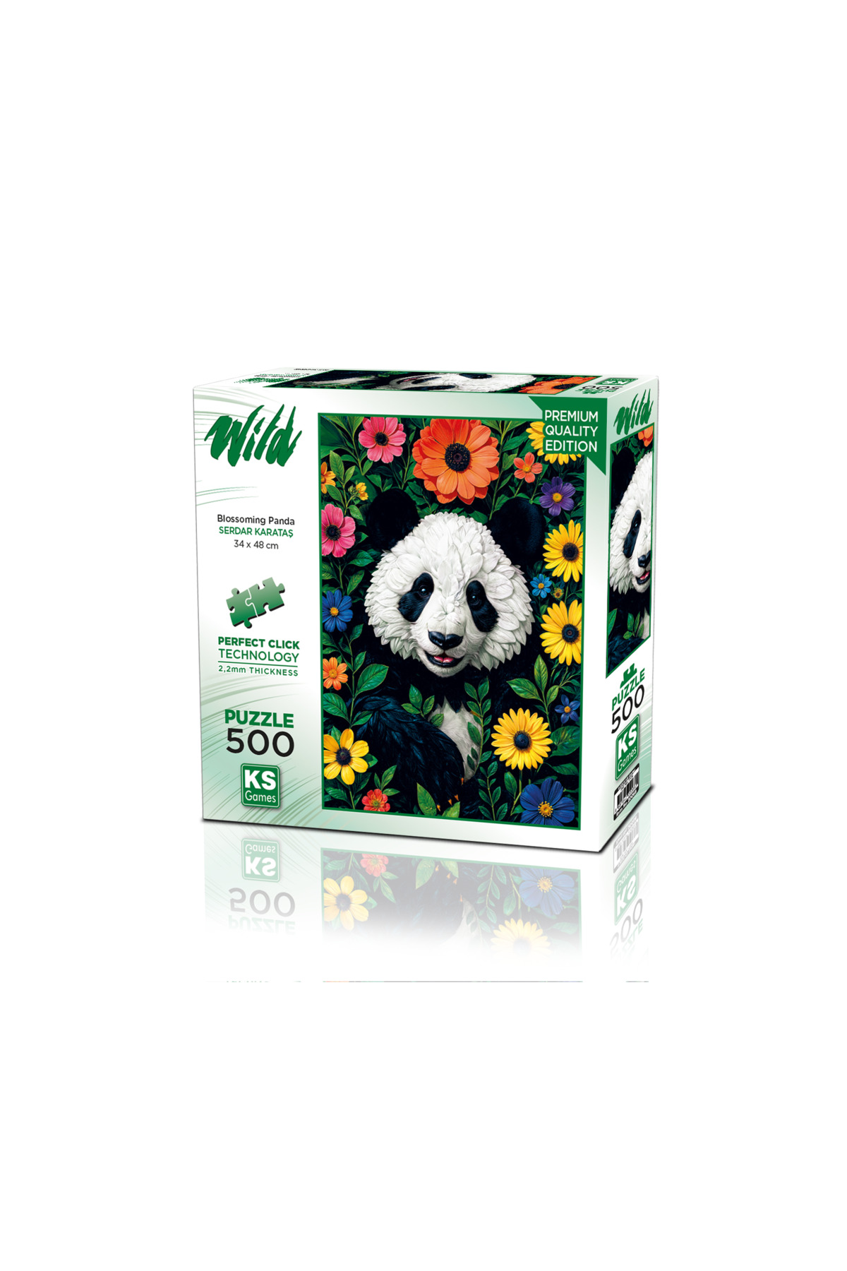 پازل 500 تکه پاندا شکوفا از ترکیه Ks Games