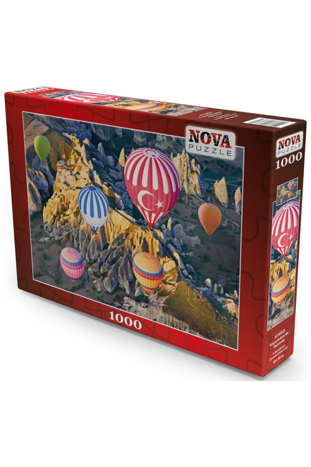 پازل 1000 تکه بالن در کاپادوکیا از ترکیه Nova Puzzle