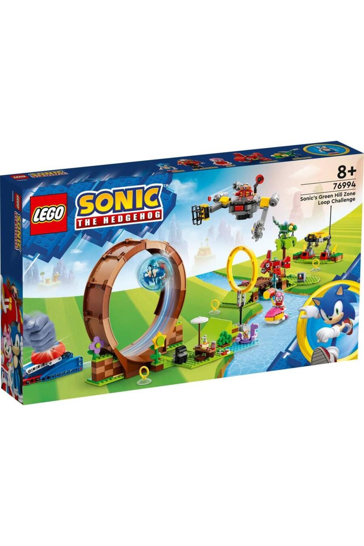 LEGO لگو Sonic The Hedgehog سونیک تپه سبز دایره مانع 76994 (802 قطعه)
