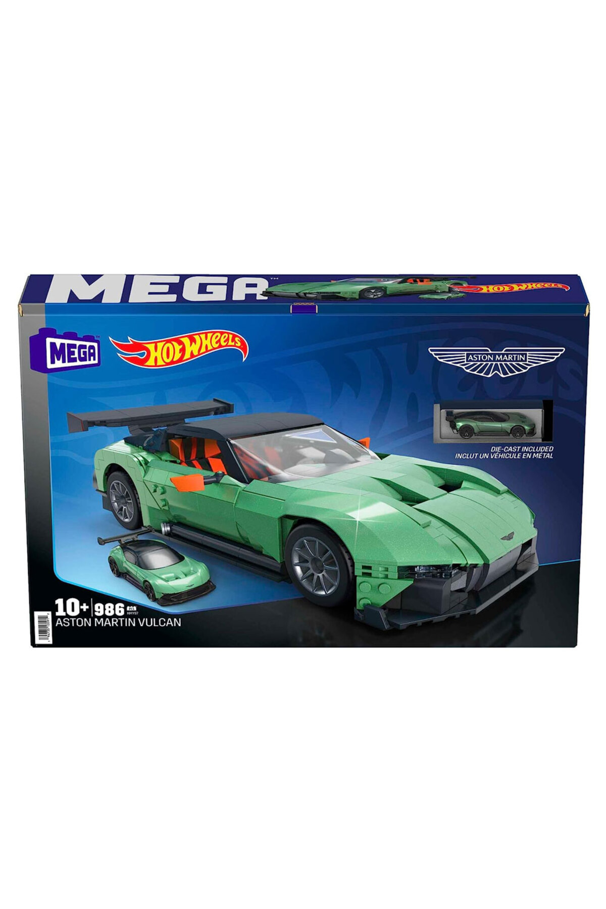 ماشین اسباب بازی چرخ های مگا داغ استون مارتین ولکان HMY97 هات ویلز اورجینال HOT WHEELS