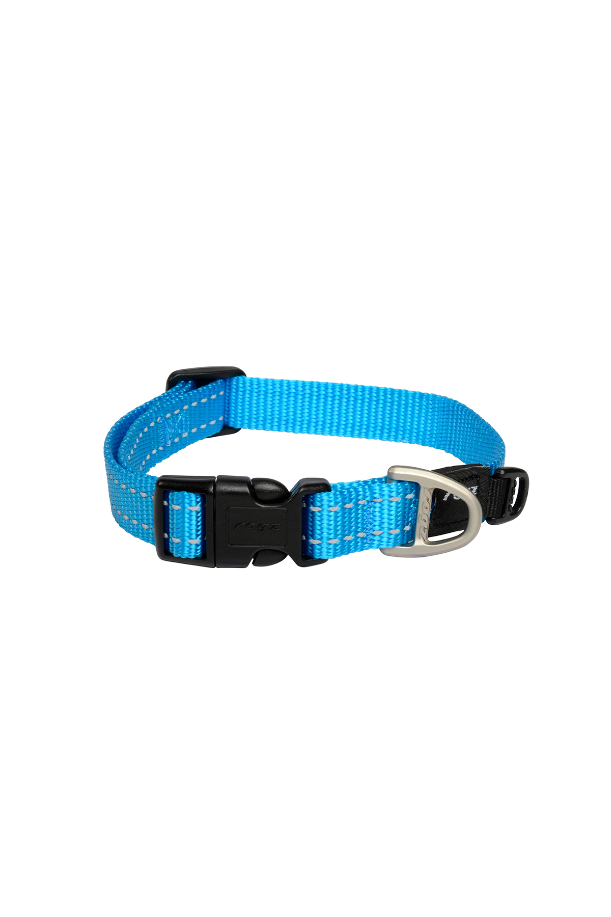 قلاده گردنی سگ راگز Rogz Utility Collar سایز M، فیروزه‌ای