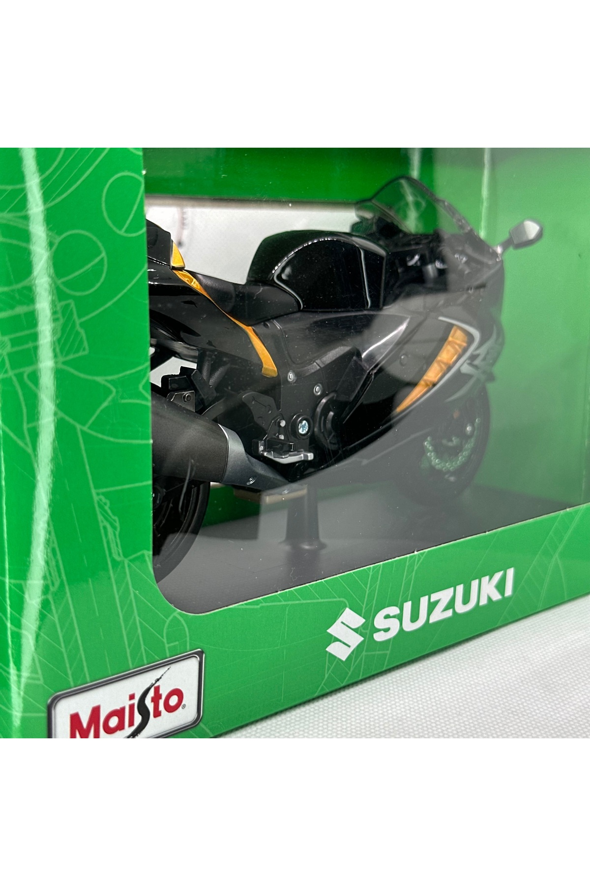 مدل خودرو سوزوکی هایابوسا 2022 1:12 موتورسیکلت DIECAST – فلزی اورجینال Maisto Diecast