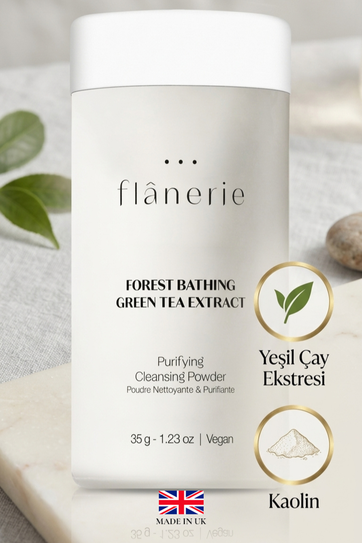 اسکراب صورت پودر پاک کننده پوست Flanerie