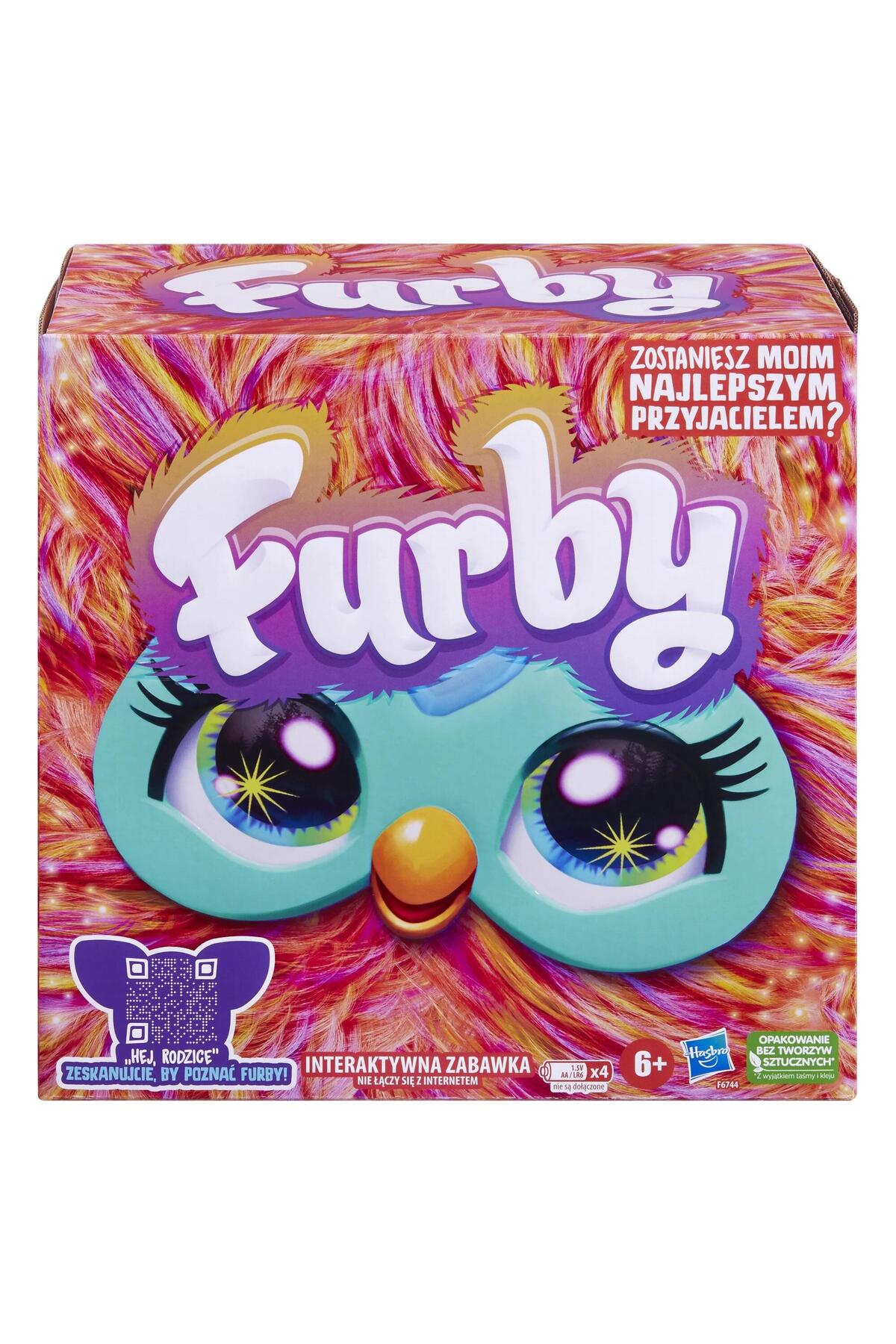 اسباب بازی های پشمی F6744 FURBY CORAL INTERACTIVE PLUS از ترکیه Hasbro
