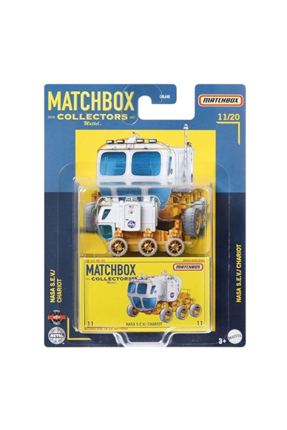 ماشین اسباب بازی CATCHBOX PREMIUM CARS NASA S.E.V ارابه HFL88 هات ویلز اورجینال HOT WHEELS
