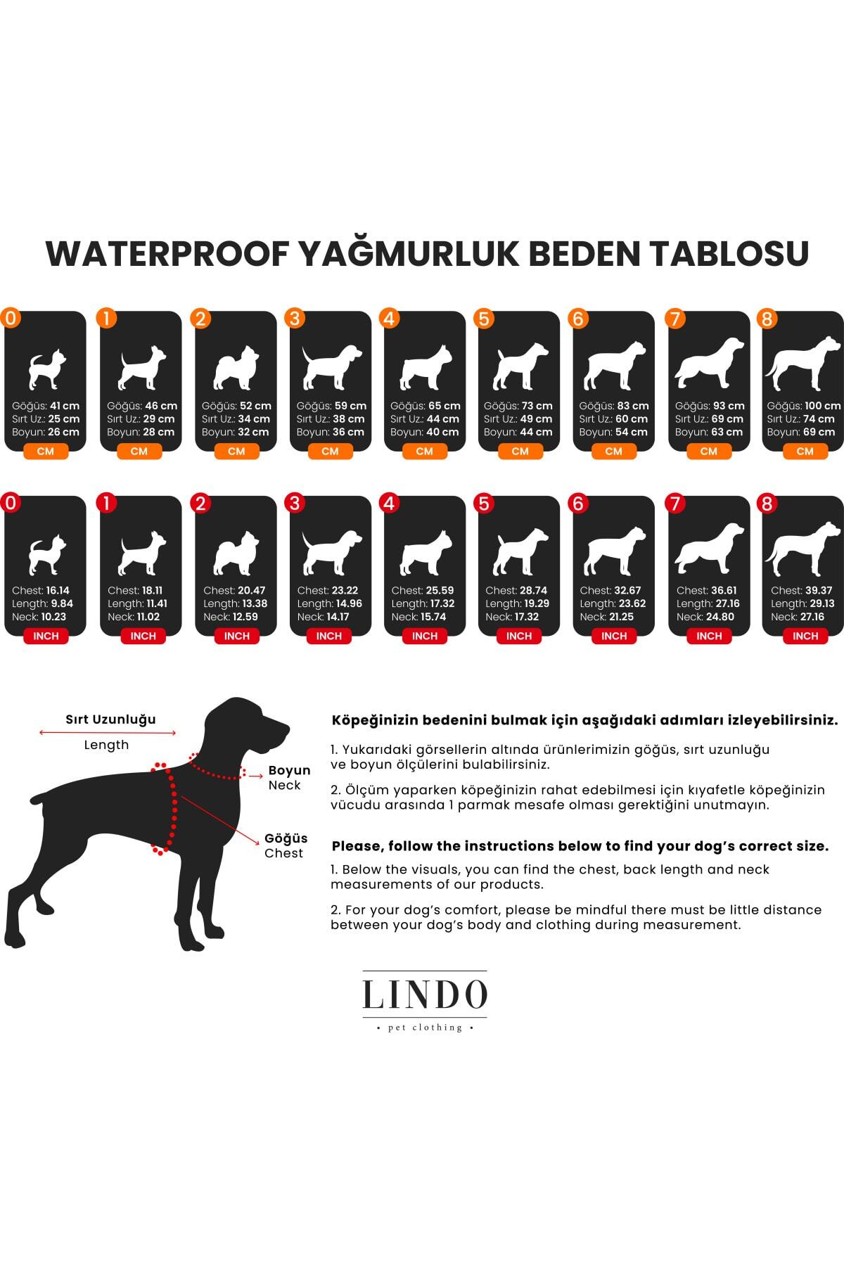 بارانی ضدآب سگ لیندو داگز Lindodogs Crunch مدل CRN00، زرد