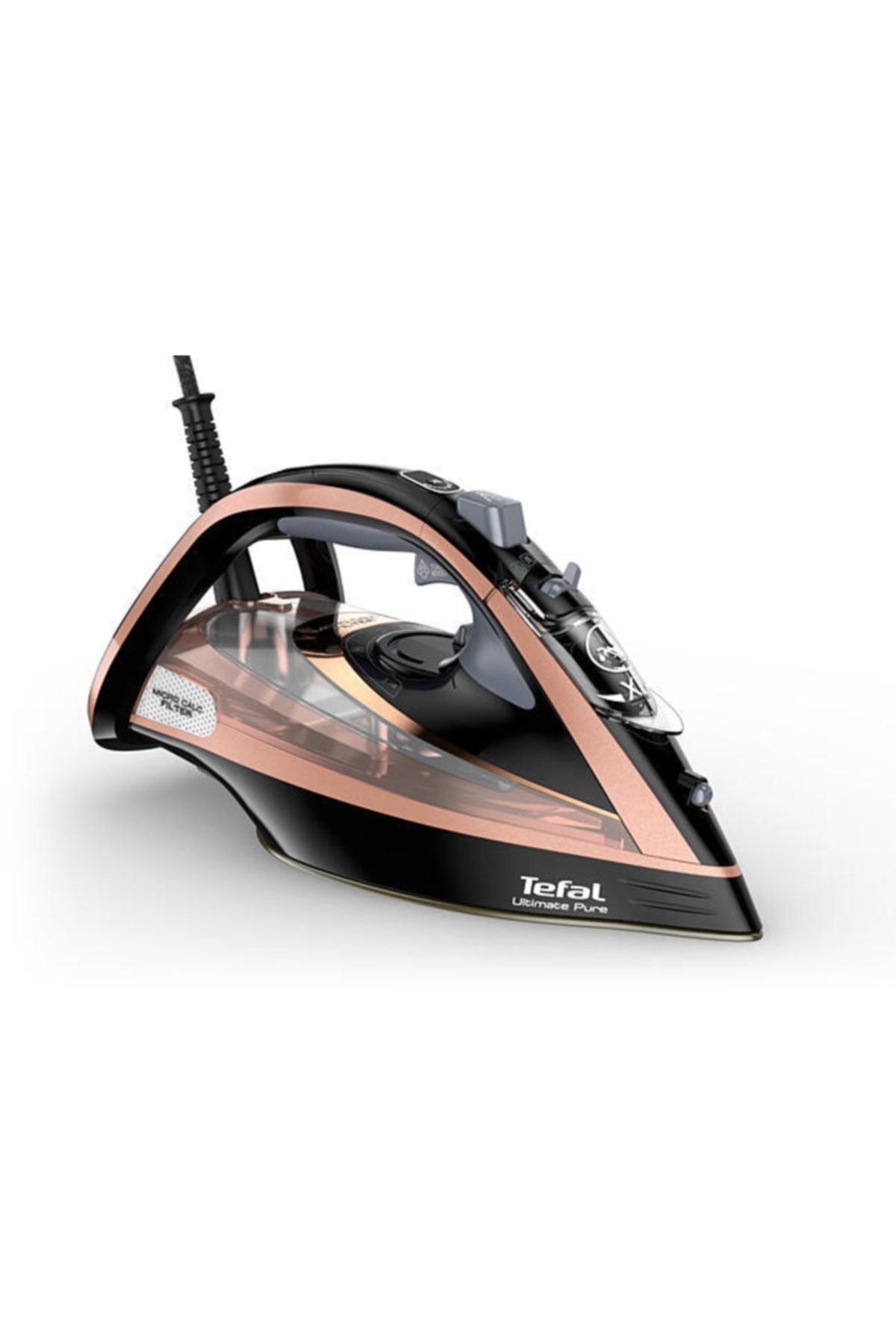 اتو بخار FV9845 ULTIMATE PURE 3200 W LIME BUSTING STEAM 60 گرمی و شوک 260 اورجینال TEFAL