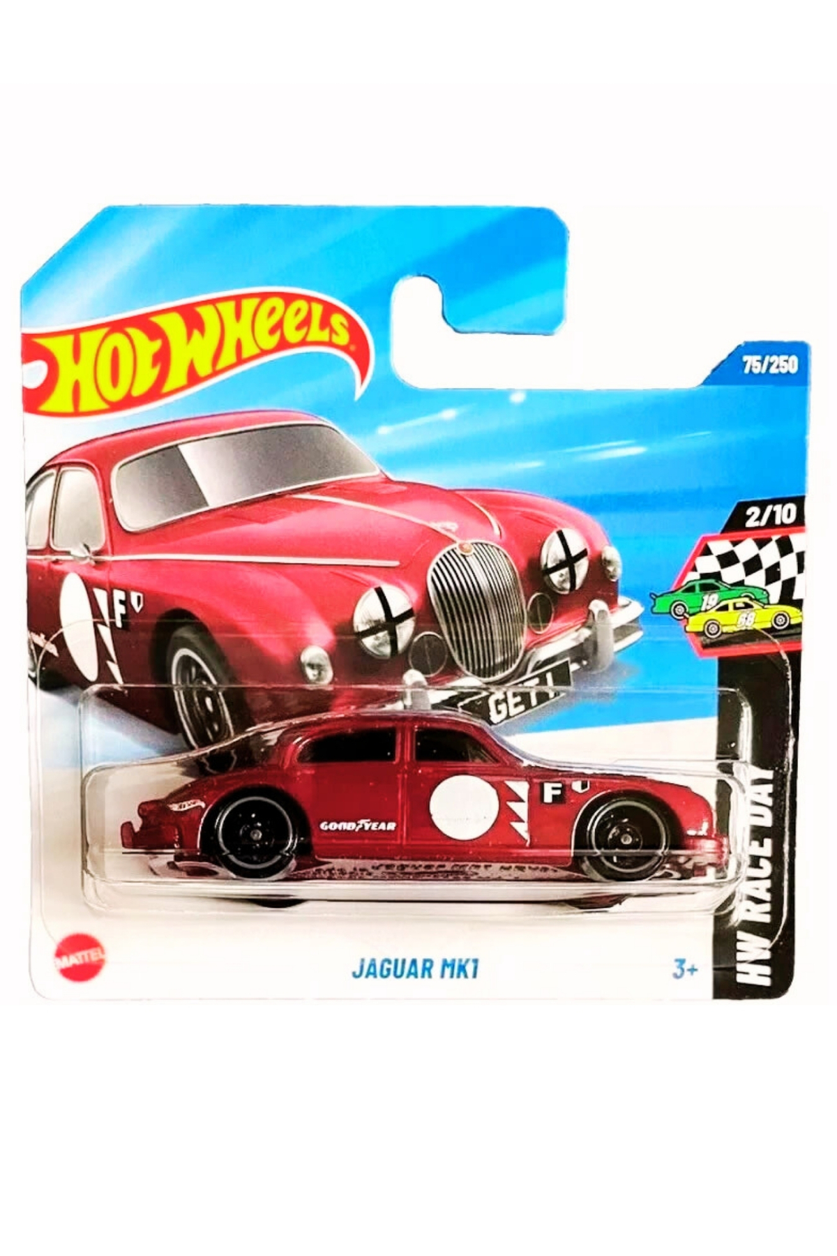 ماشین اسباب بازی HOTWHEELS 2025 JAGUAR MK1 هات ویلز اورجینال HOT WHEELS