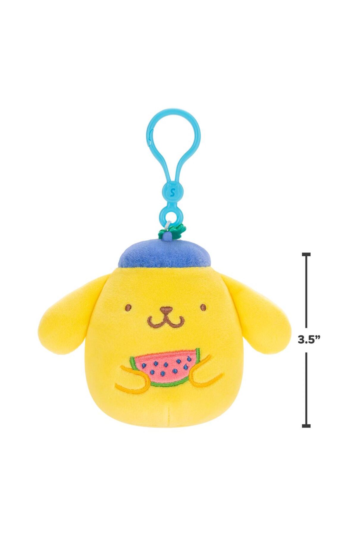 اسباب بازی های پشمی کلیپ سری HELLO KITTY POMPOMPURIN 9CM SN005 Squishmallows