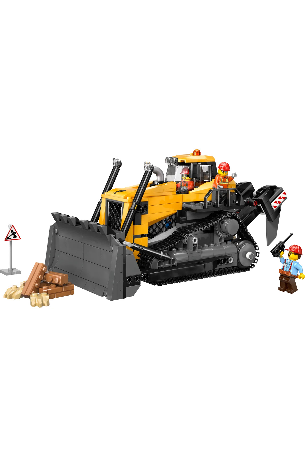لگو و اسباب بازی های ساخت محور ® CITY YELLOW BULDOZER 60466 مجموعه ساختمانی خلاقانه برای کودکان 8 سال به بالا 682P از ترکیه LEGO