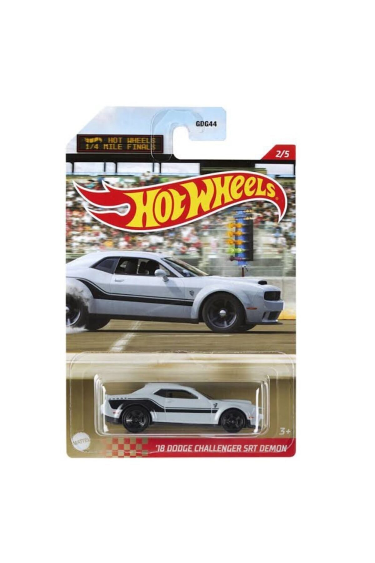 مدل خودرو 18 DODGE CHALLENGER SRT DEMON 1 4 MILES KINGS اورجینال HOT WHEELS