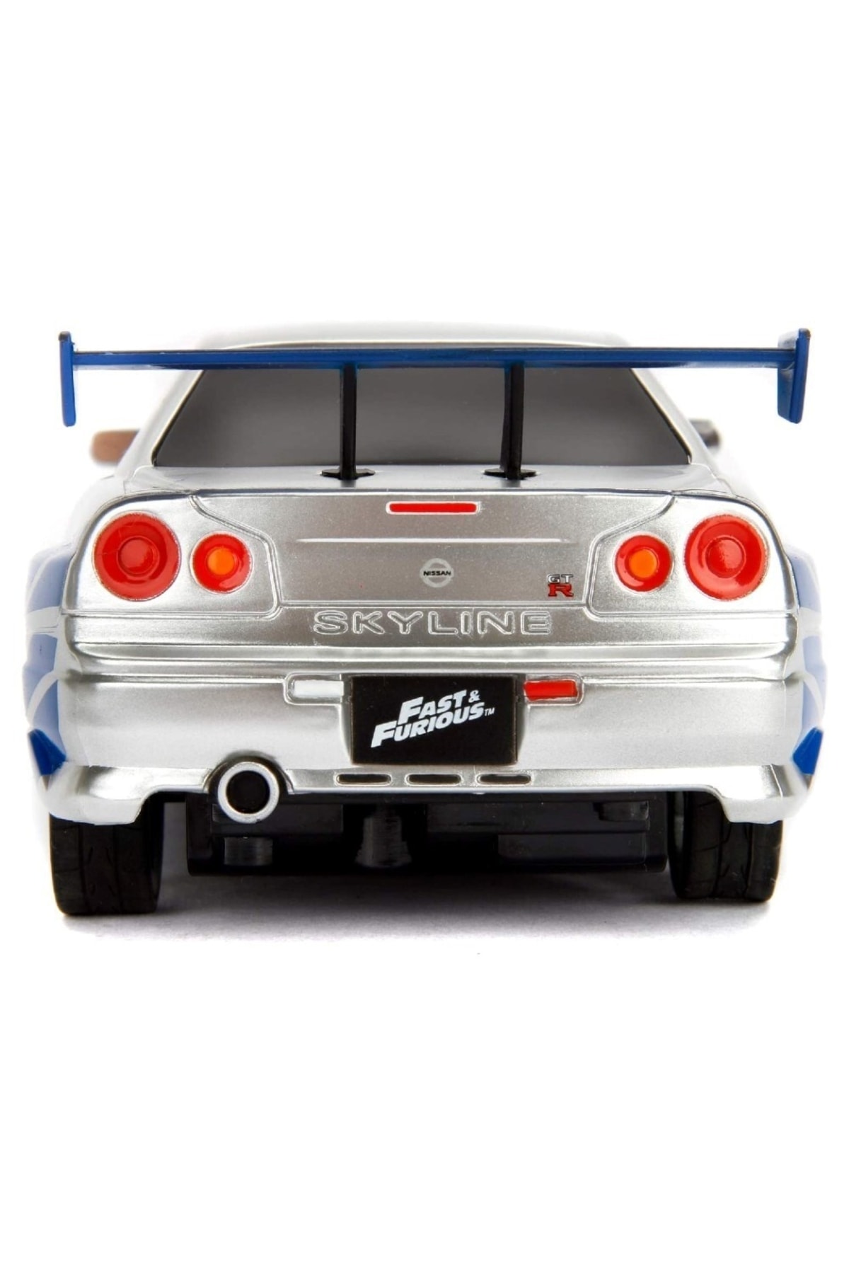 مدل خودرو 1:24 کنترل از راه دور FAST &amp; FURIOUS NISSAN SKYLINE GT R 2002 برایان BNR34 اورجینال Jada