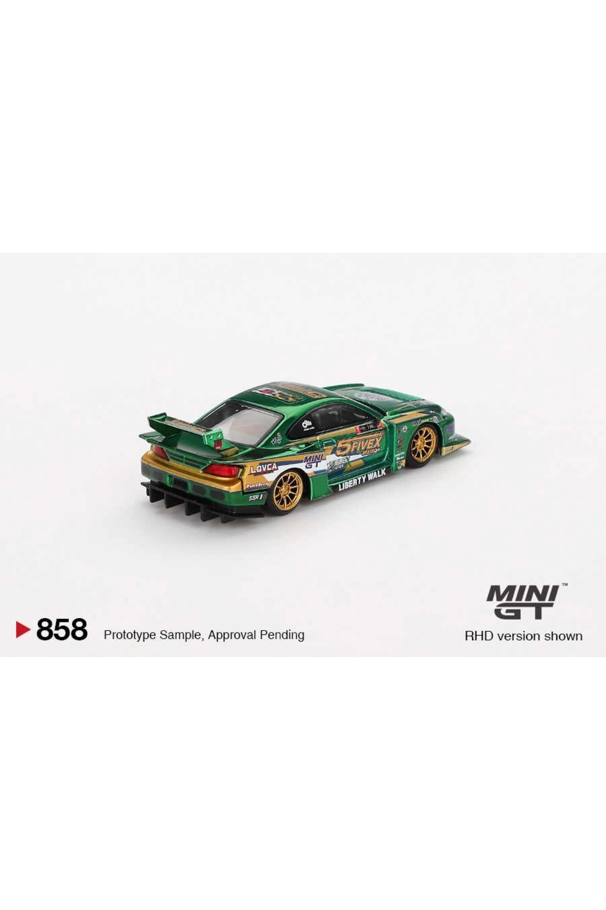 مدل خودرو 1 64 نیسان LB SUPER SILHOUETTE S15 SILVIA LBWK 2024 FAUSTO RACING BLISTER PACKAGE اورجینال mini gt