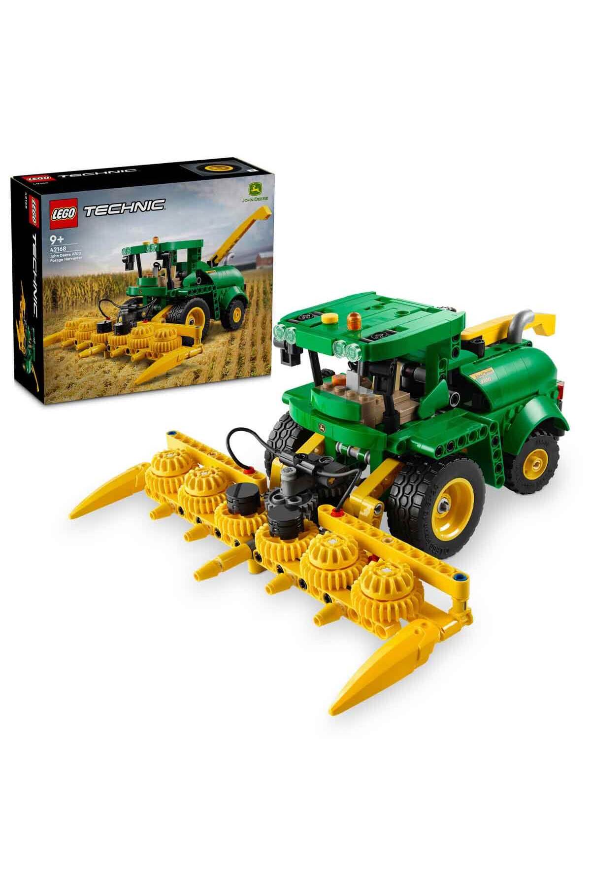 لگو و اسباب بازی های ساخت محور ® TECHNIC JOHN DEERE 9700 FORAGE HARVESTER 42168 وسیله نقلیه کشاورزی برای کودکان 9 سال بالاتر اورجینال LEGO