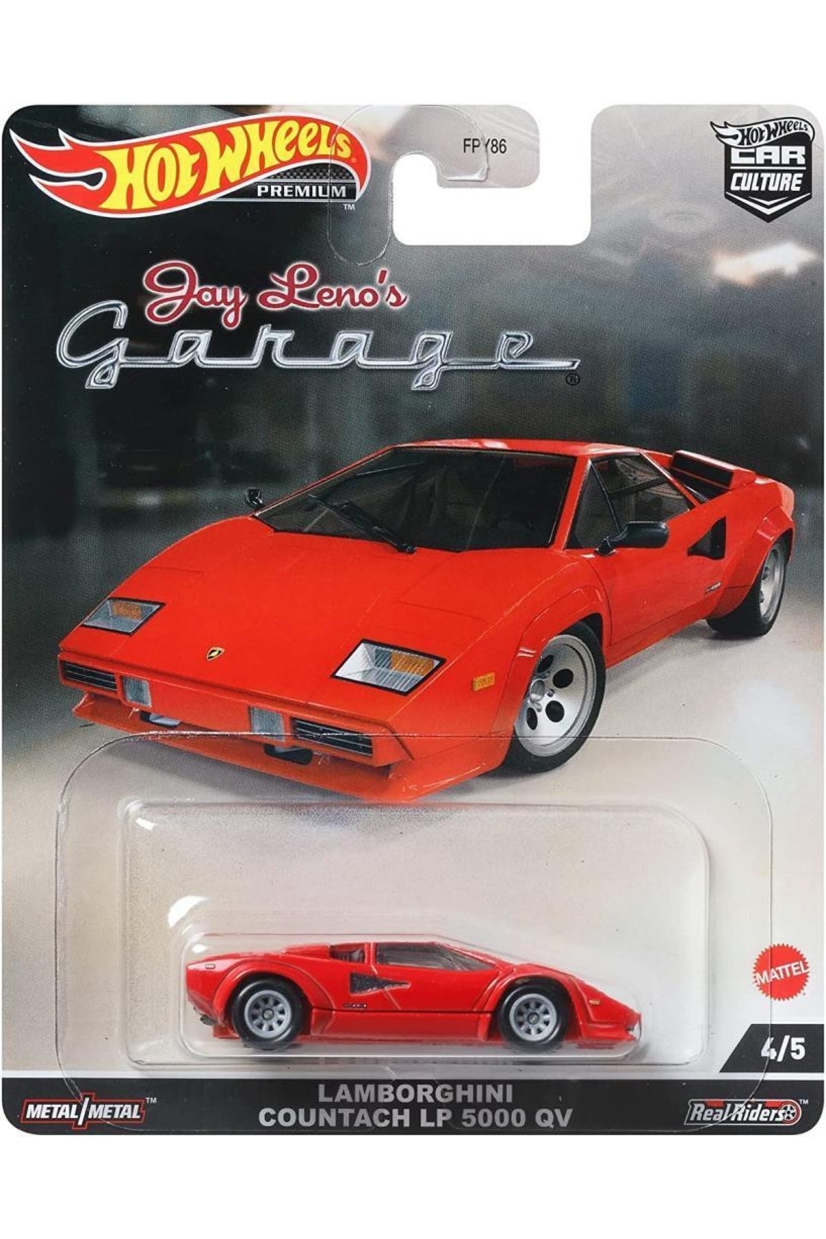 ماشین اسباب بازی لامبورگینی کوانتچ LP 5000 QV HCK09 پریمیوم فرهنگ خودرو از ترکیه HOT WHEELS