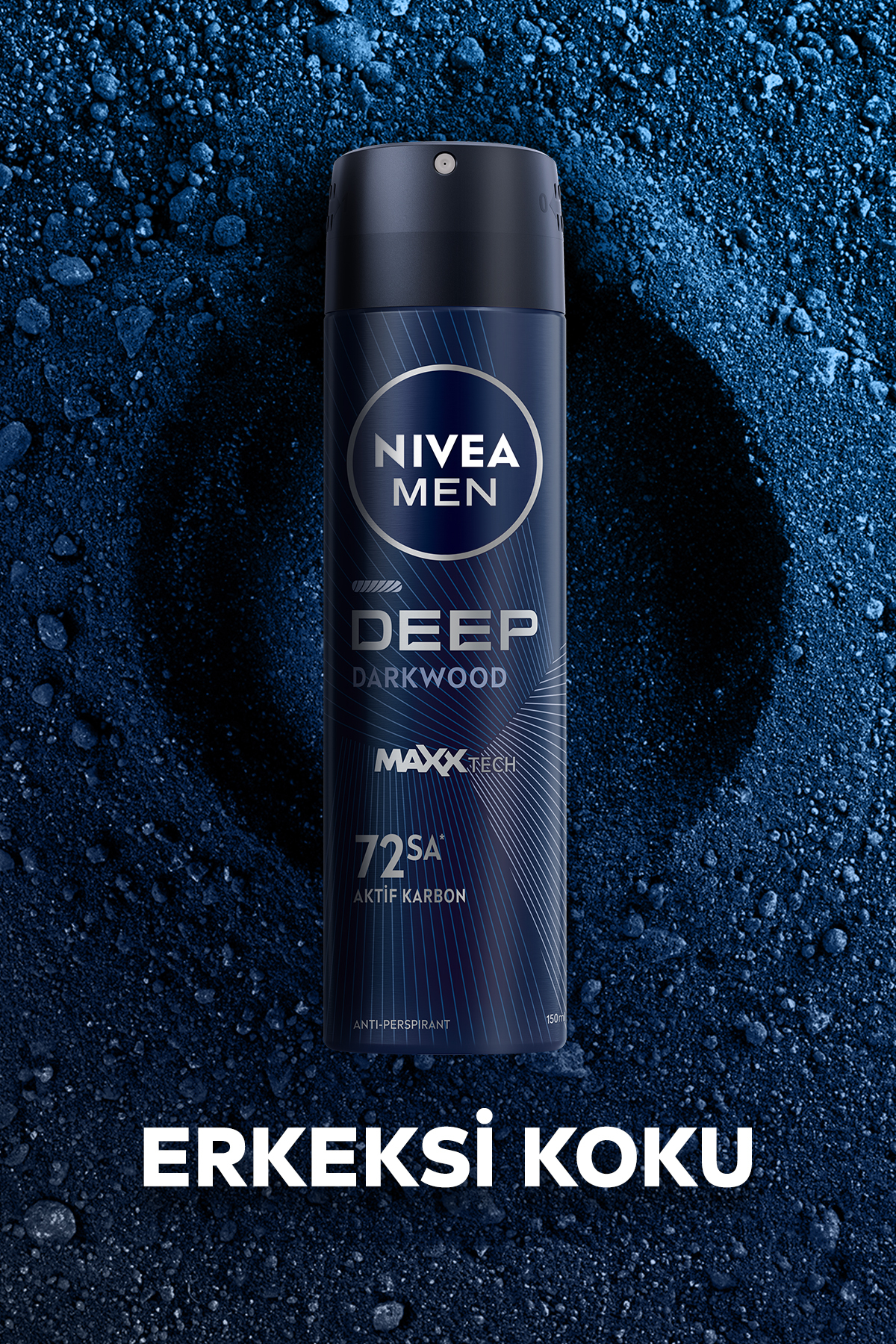 NIVEA مردانه ابعاد عمیق دئو اسپری 150 میلی لیتر + ژل اصلاح 200 میلی لیتر + ژل حمام 500 میلی لیتر