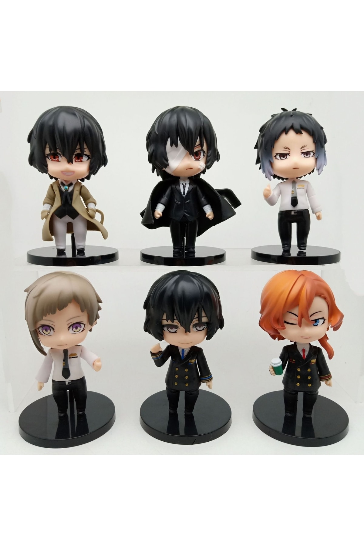 فیگور انیمه BUNGOU STRAY DOGS 6 PVC 10 سانتی متری MY HERO ACADEMIA RMC Design