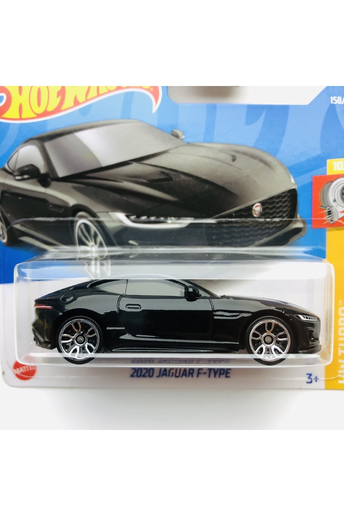 ماشین اسباب بازی 2022 جدید 2020 JAGUAR F TYPE BLACK 1:64 SCALE HOTWHEELS BRAND 10 هات ویلز اورجینال HOT WHEELS