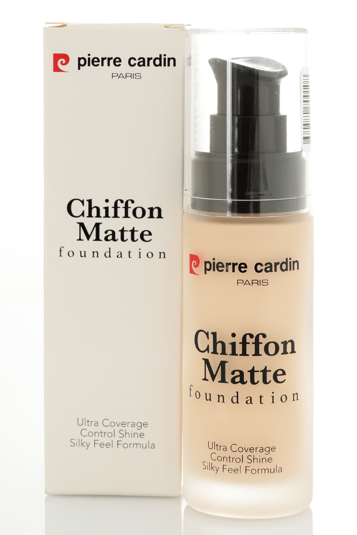 کرم پودر بی‌نقص و مات با رنگ بژ مدل Chiffon Touch پیررا کاردین Pierre Cardin