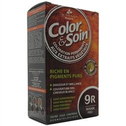 رنگ موی گیاهی کالر سوئن Color Soin مدل 9R قرمز آتشین