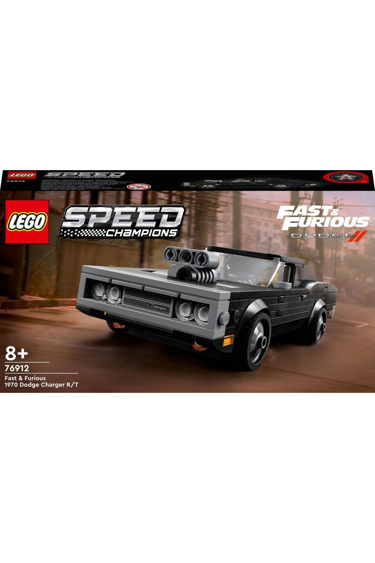 لگو و اسباب بازی های ساخت محور ® SPEED ​​​​CHAMPIONS FAST & FURIOUS 1970 DODGE CHARGER R T 76912 مجموعه خودرو 345 قطعه از ترکیه LEGO