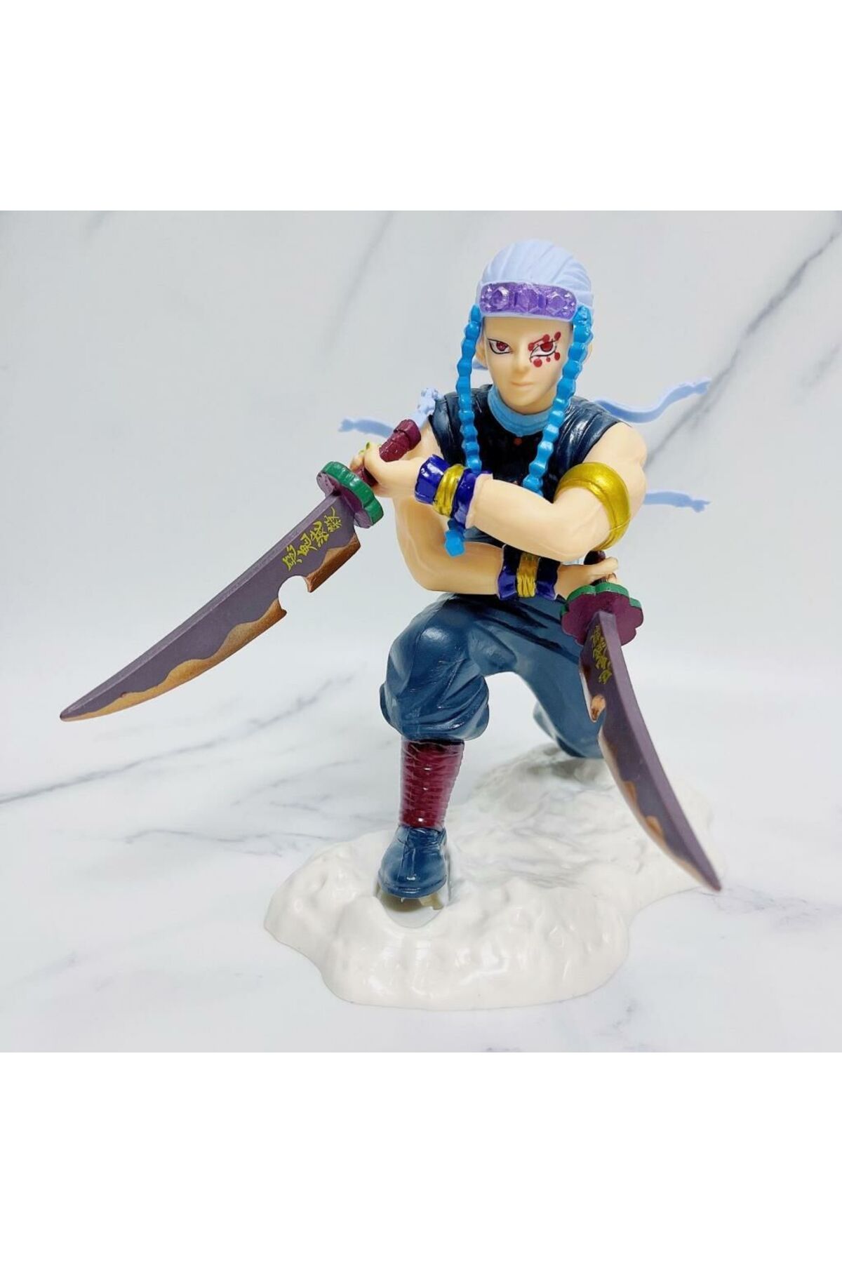 فیگور انیمه DEMON SLAYER TENGEN UZUI شخصیت اسباب بازی با پایه FG KONNİCHİWA