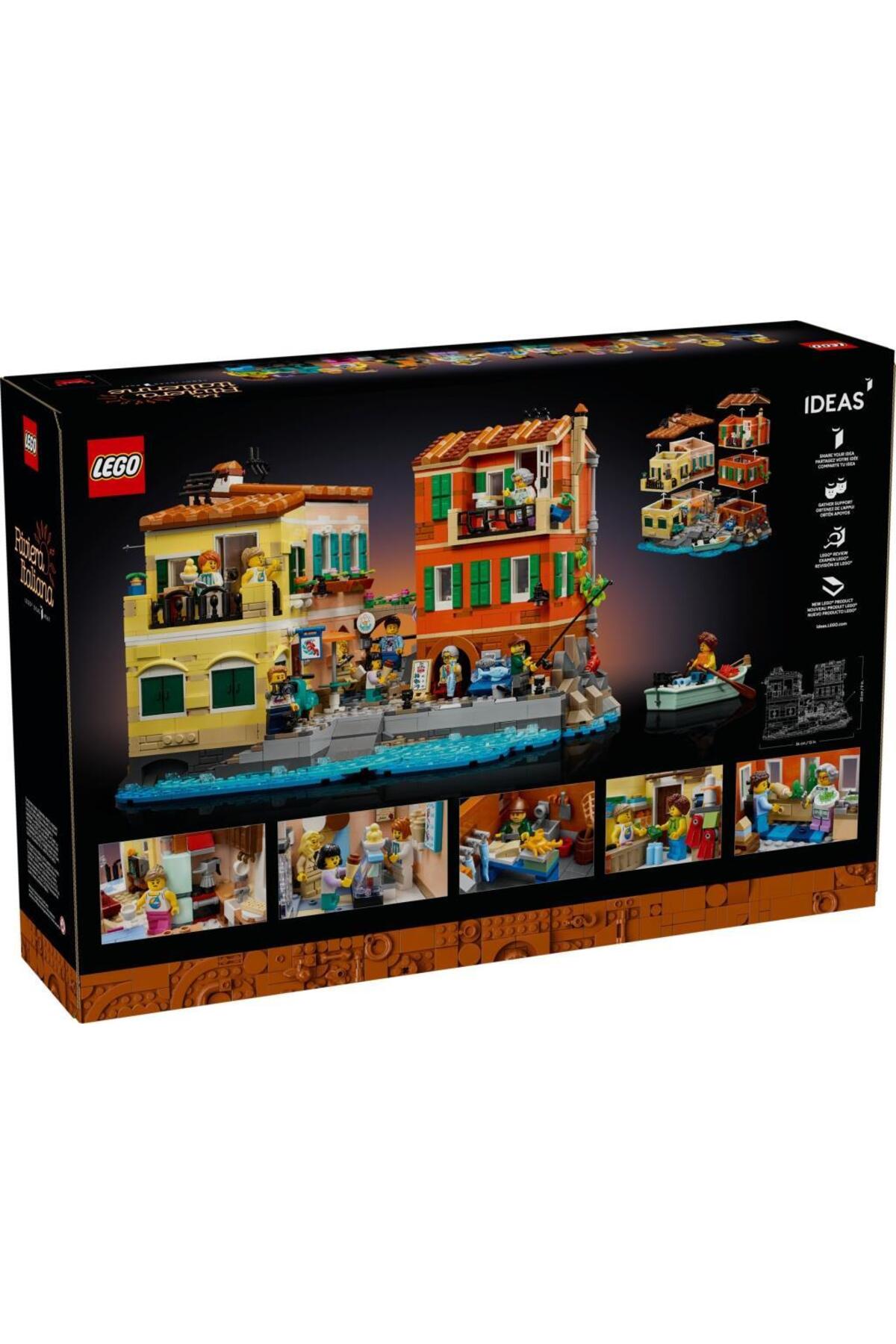 لگو و اسباب بازی های ساخت محور 21359 ریویرا ایتالیا اورجینال LEGO