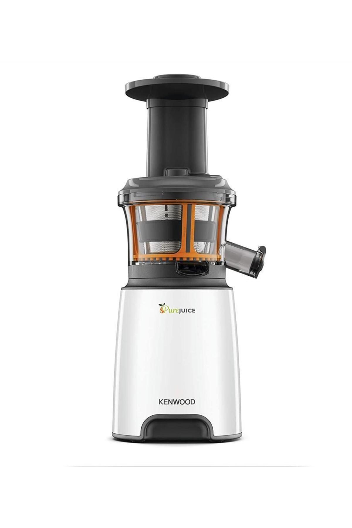 آب میوه و سبزی گیری دستگاه پرس آهسته سبزیجات 1 لیتری کوزه ظرفیت JMP600WH اورجینال Kenwood