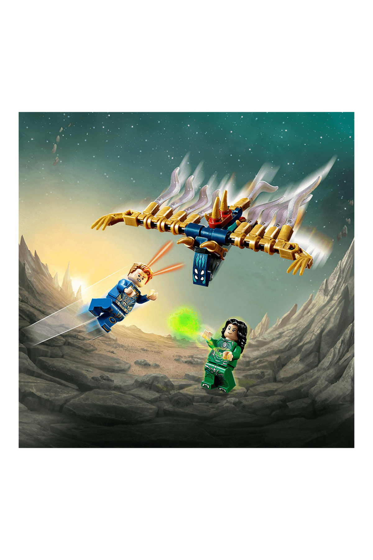 لگو و اسباب بازی های ساخت محور MARVEL IN THE SHADOW OF ARISHEM 76155 از ترکیه LEGO