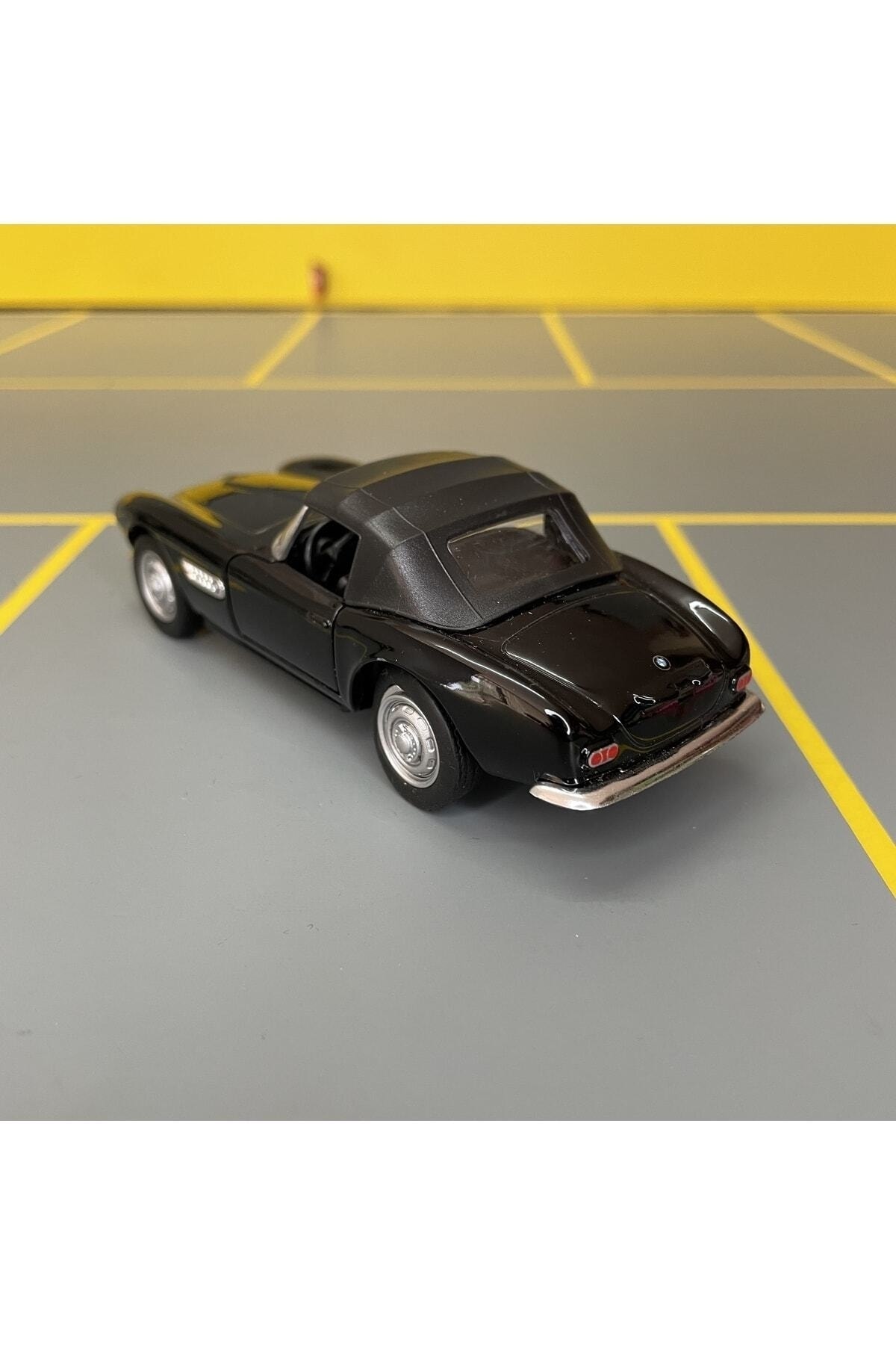 مدل خودرو BMW 507 1956 1 36 SCALE C&amp;C MODEL GARAGE PULL DROP DIECAST METAL TOY CAR اورجینال WELLY