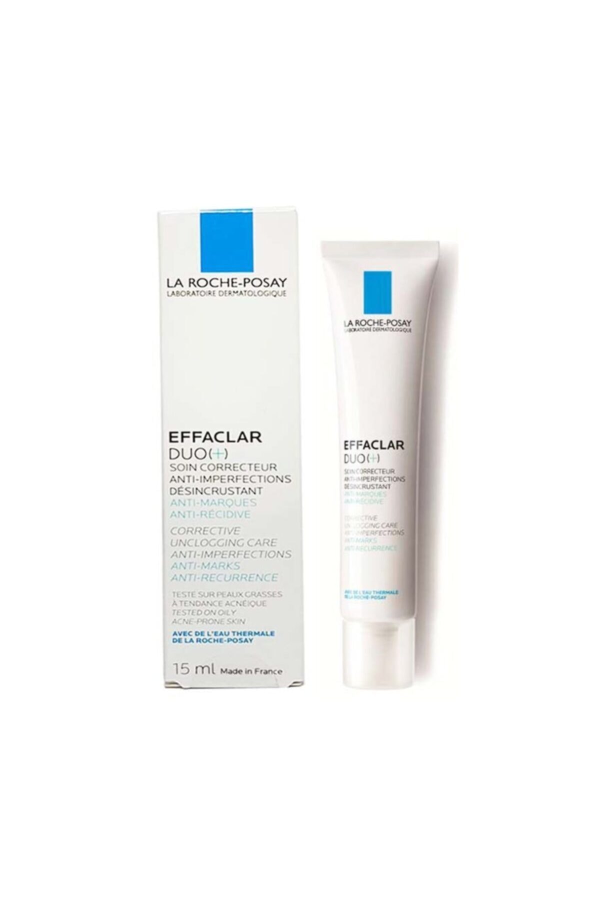 ست مراقبت پوست EFFACLAR DUO + 15 میل ارتفاع سفر 2022221 La Roche Posay
