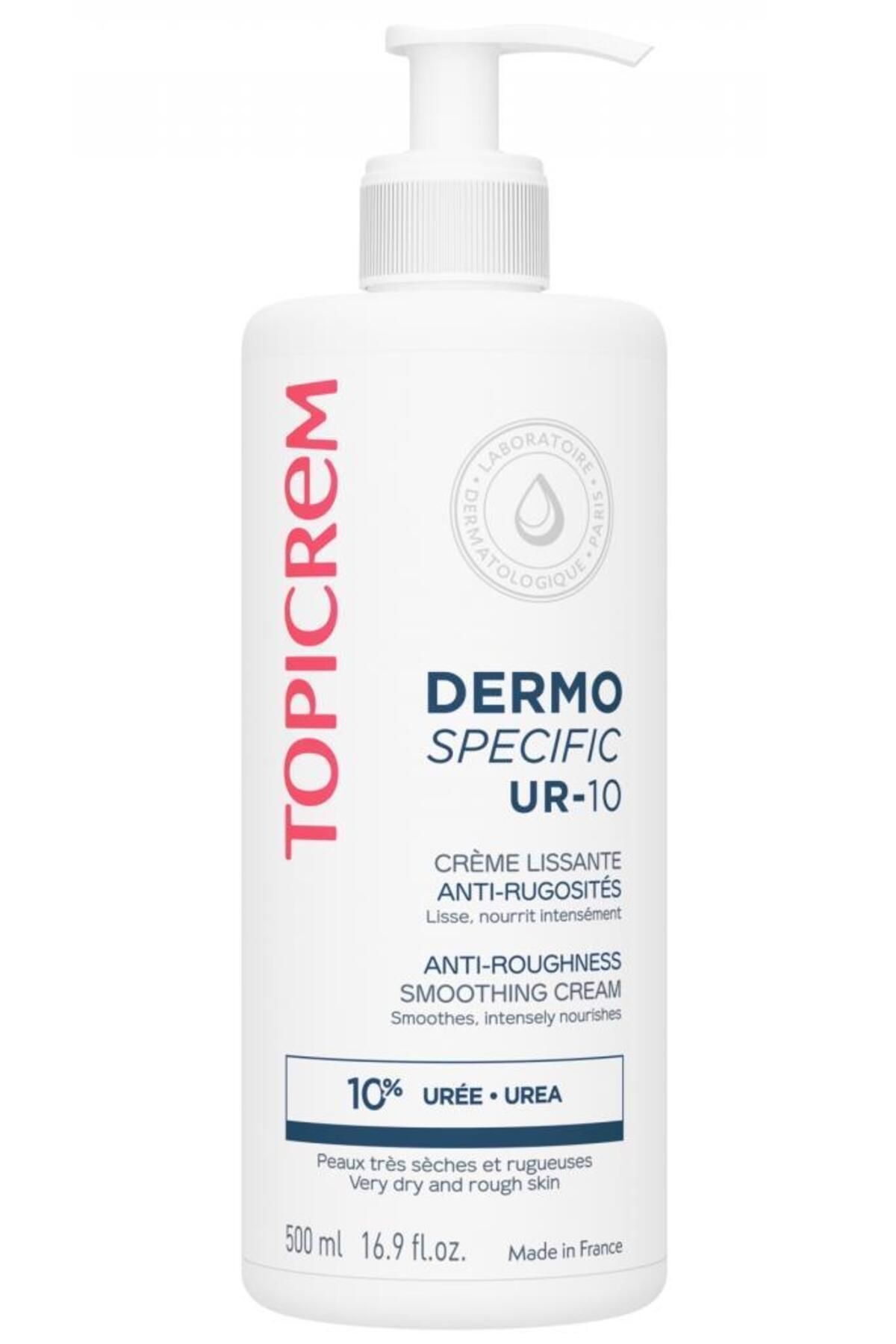 کرم صورت صاف کننده ضد زبری DERMO SPECIFIC UR 10 500 ML Topicrem
