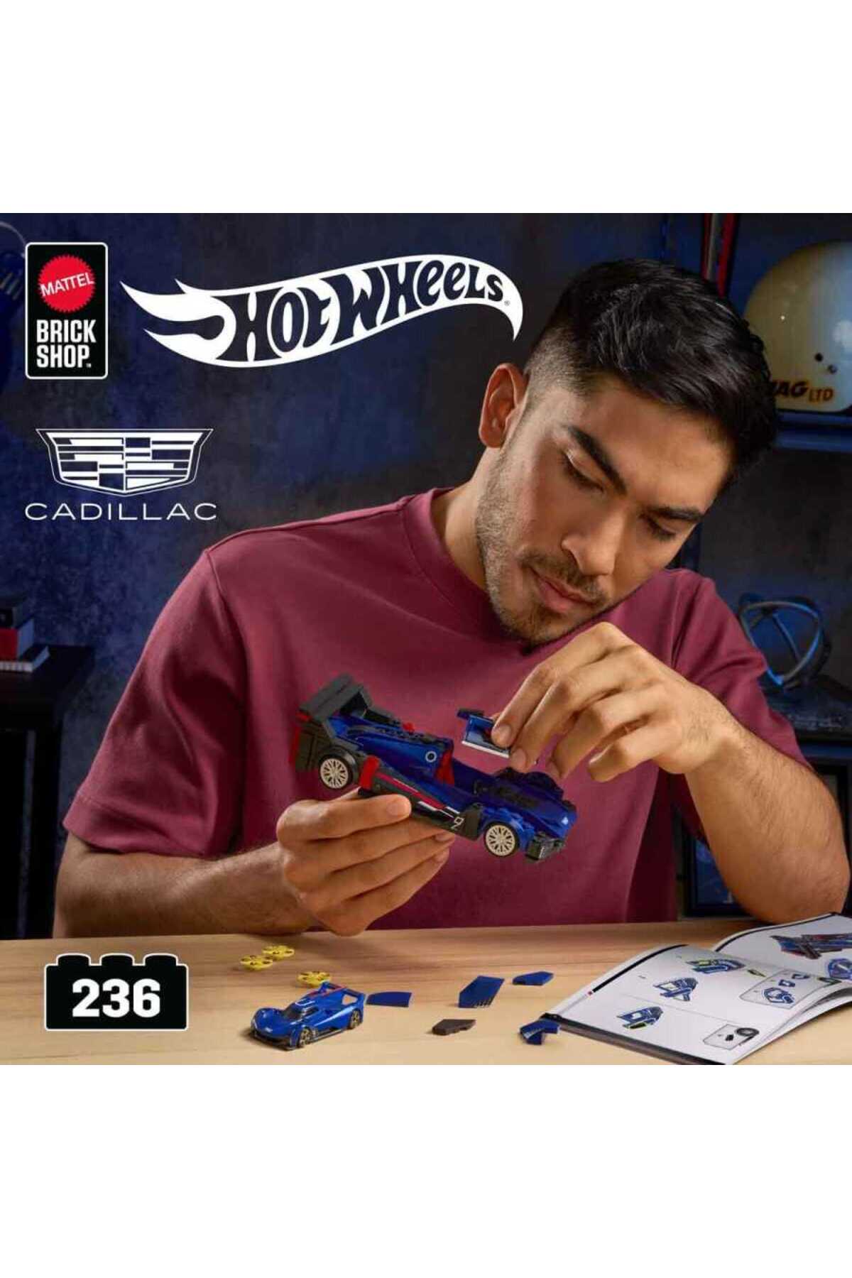 ماشین اسباب بازی سری PREMIUM SPEED ​​SERIES CADILLAC PROJECT GTP HYPERCAR CAR 236 PIECES JFR89 از ترکیه HOT WHEELS