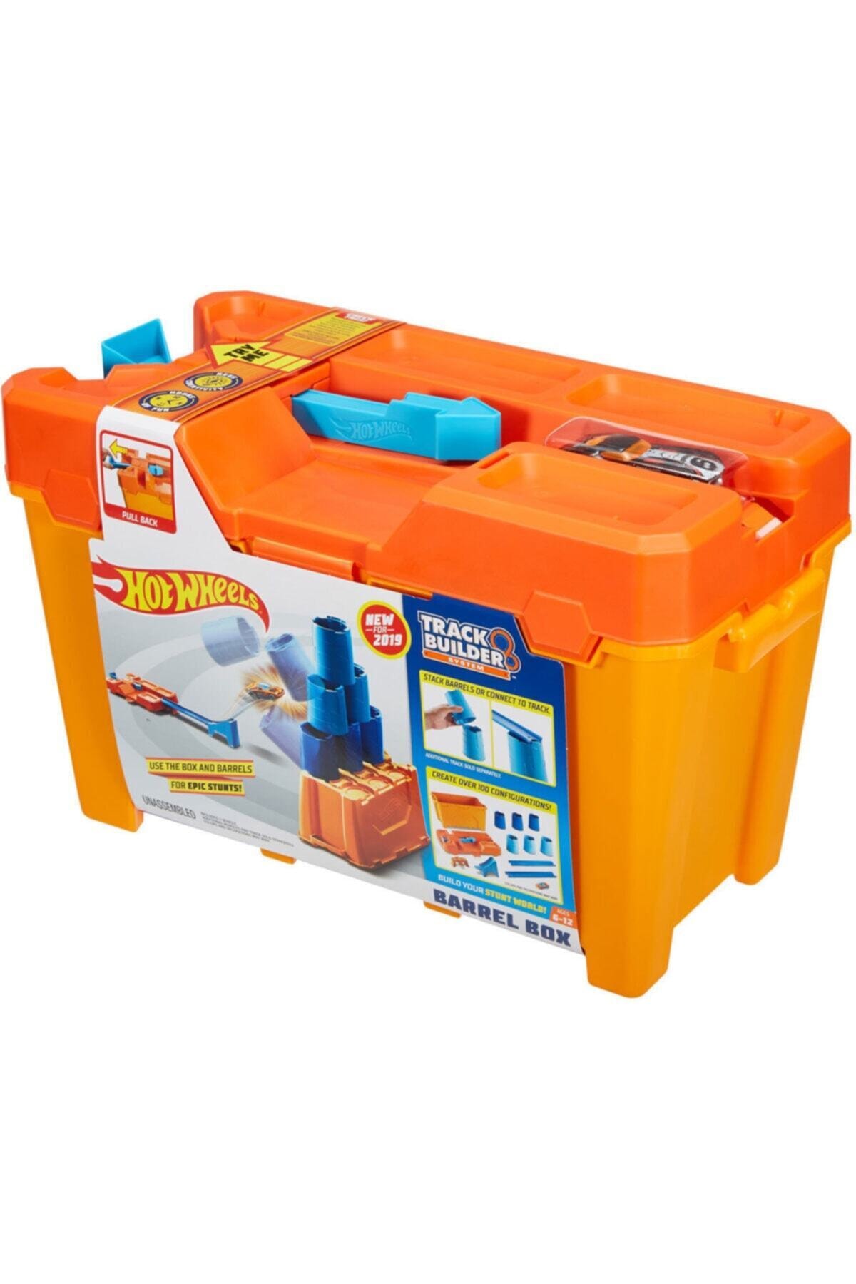 ماشین اسباب بازی TRACK BUILDER BOXED EXPERT SERIES ORANGE HOT WHEELS