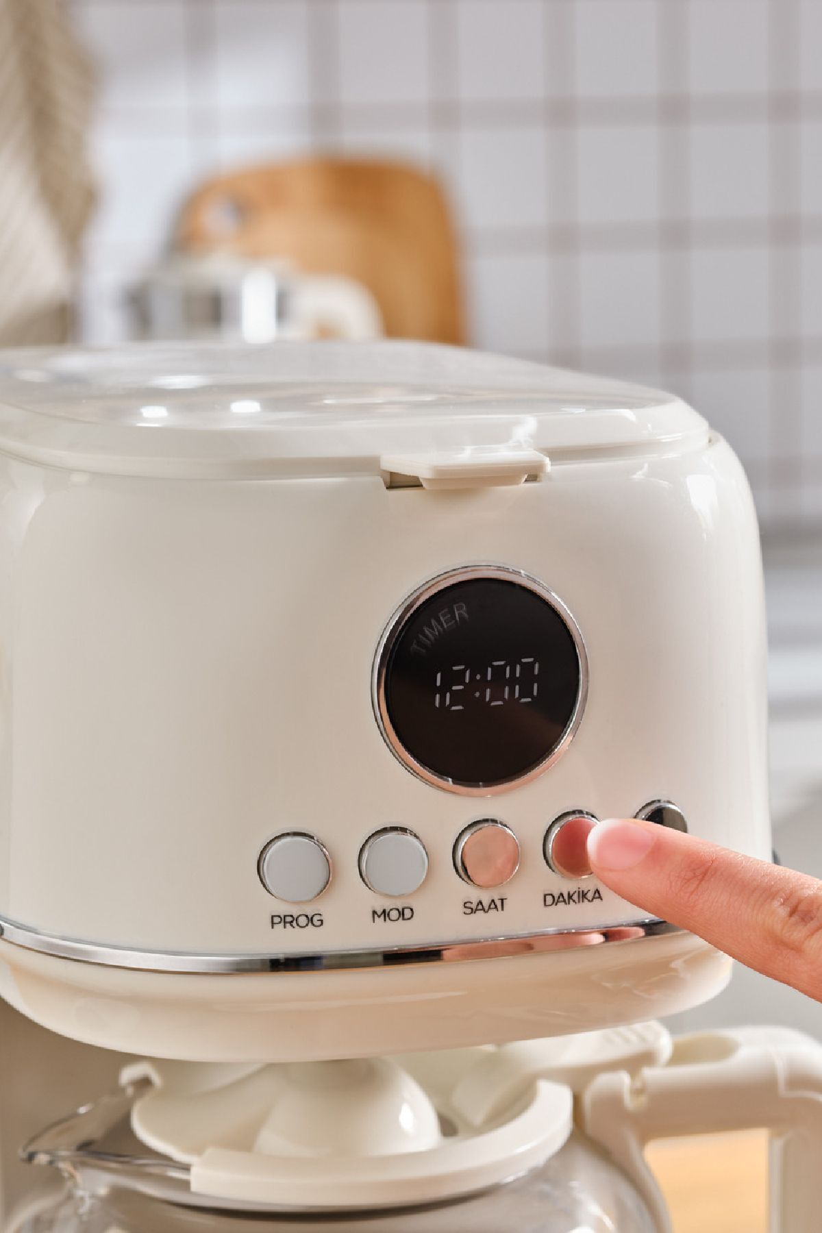 قهوه ساز فیلتری کرم فیلتر رترو MULTIBREW اورجینال Karaca