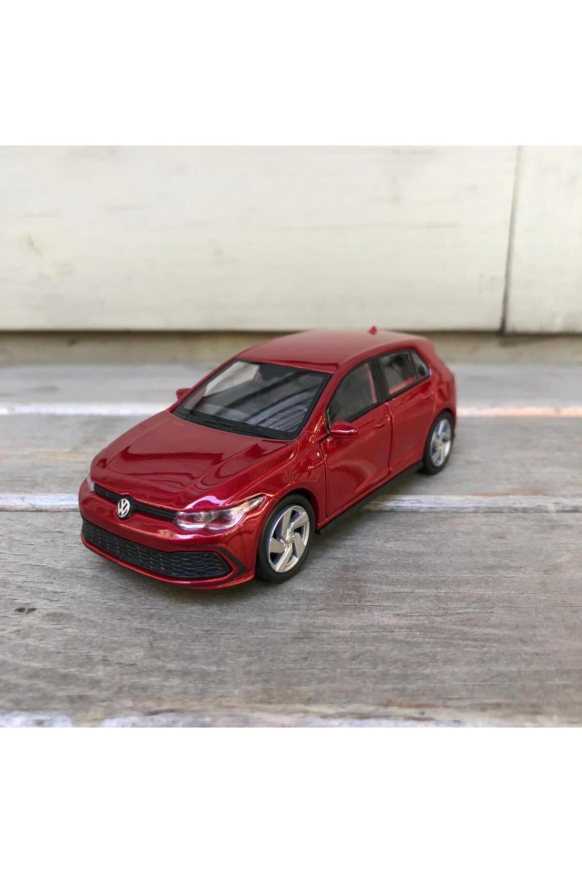 مدل خودرو WELLY VOLKSWAGEN GOLF 8 GTI DIECAST METAL CAR MODEL TOY PULL DROP 12 سانتی متر اورجینال scntoys